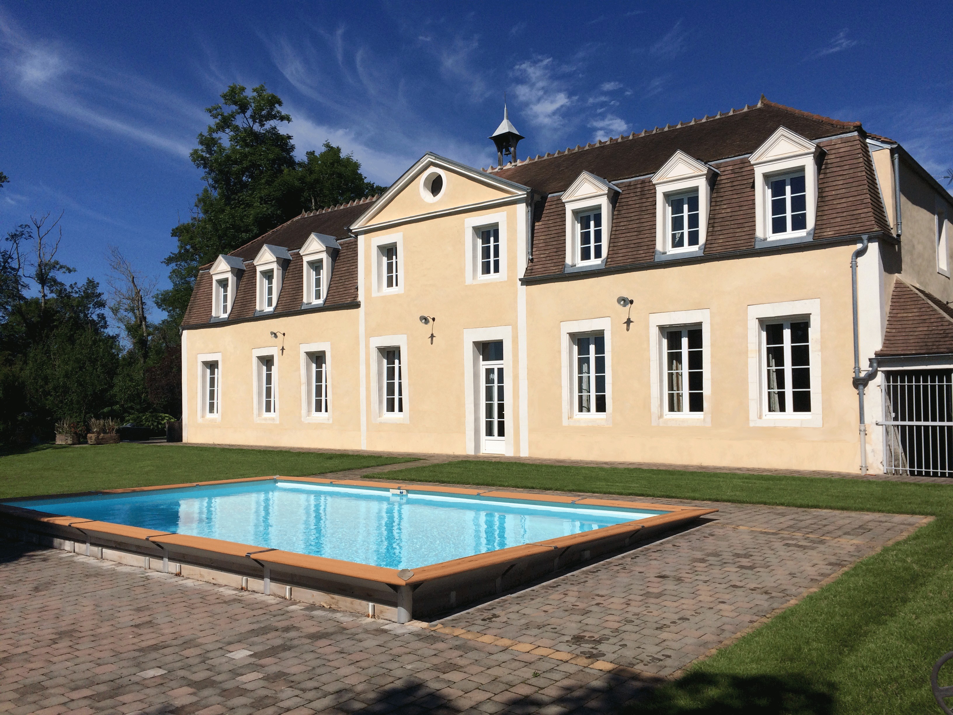 Gite Château de Montboulon 4* Spa+swimming pool 14pers.