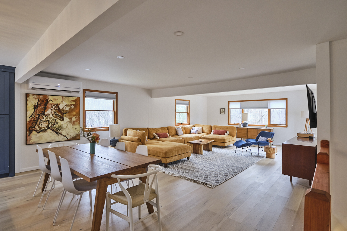 Stylish, spacious, and comfortable—hot tub!