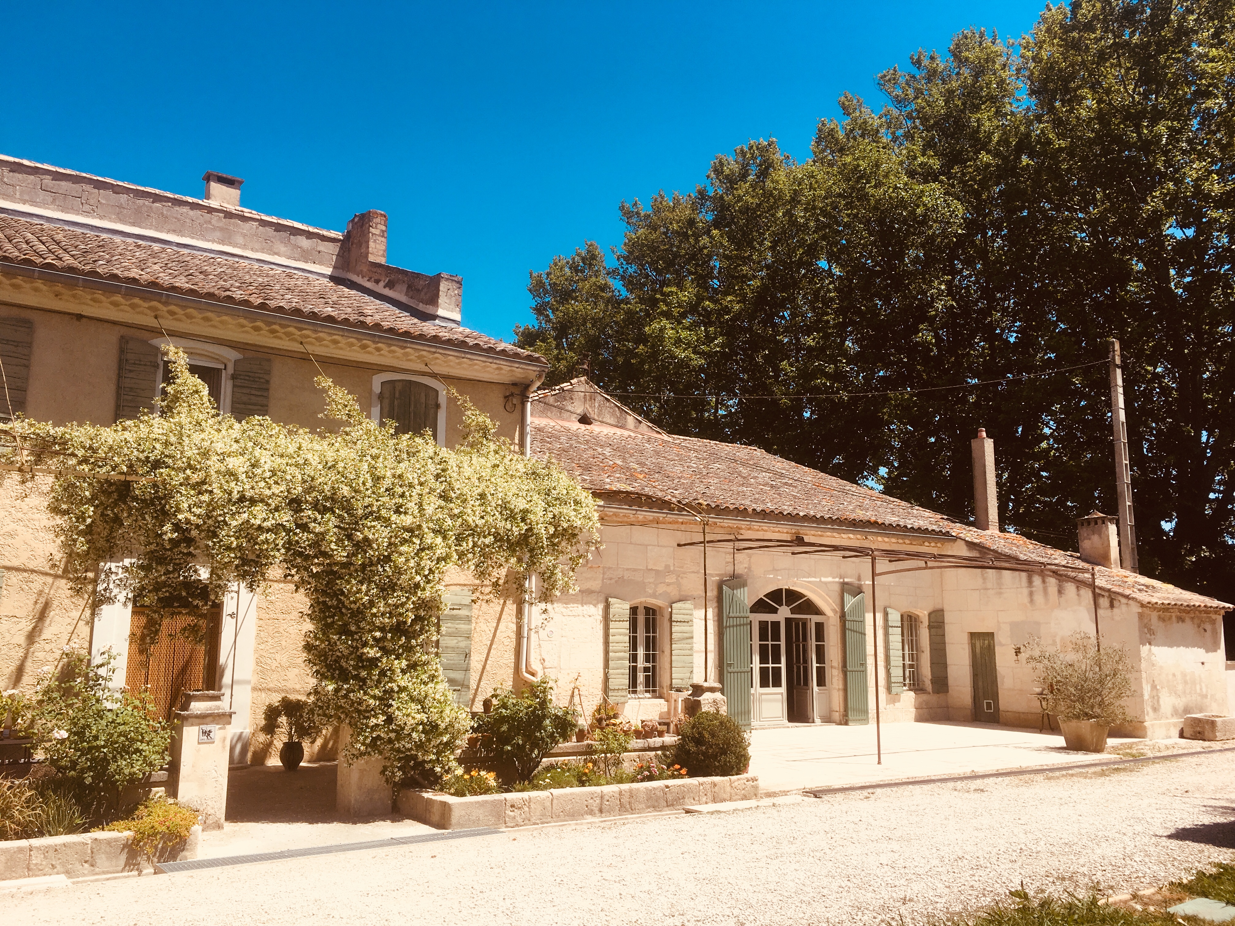 Typical Provencal Mas, park and heated pool