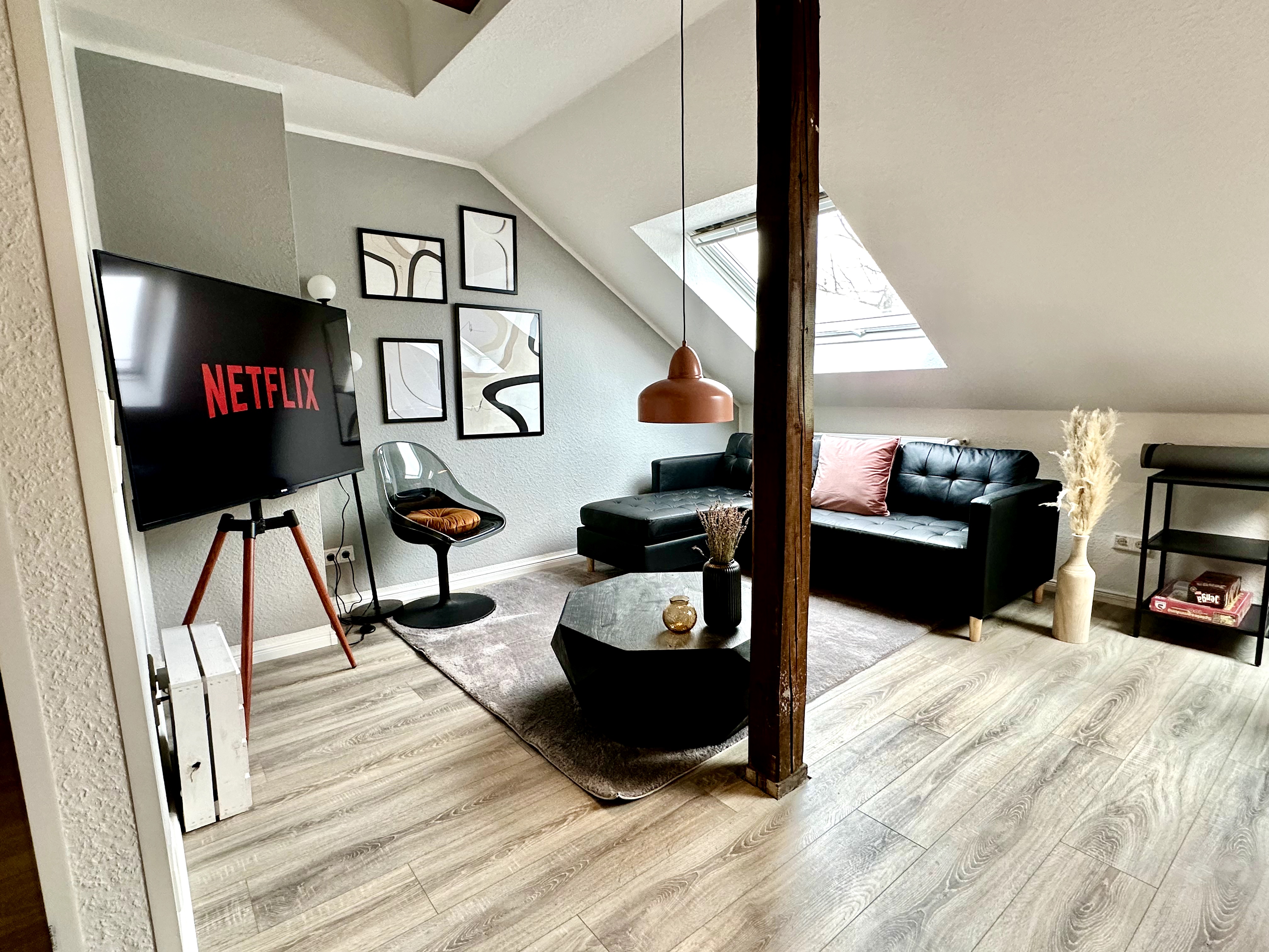 Stylish in the centre of Balken Loft