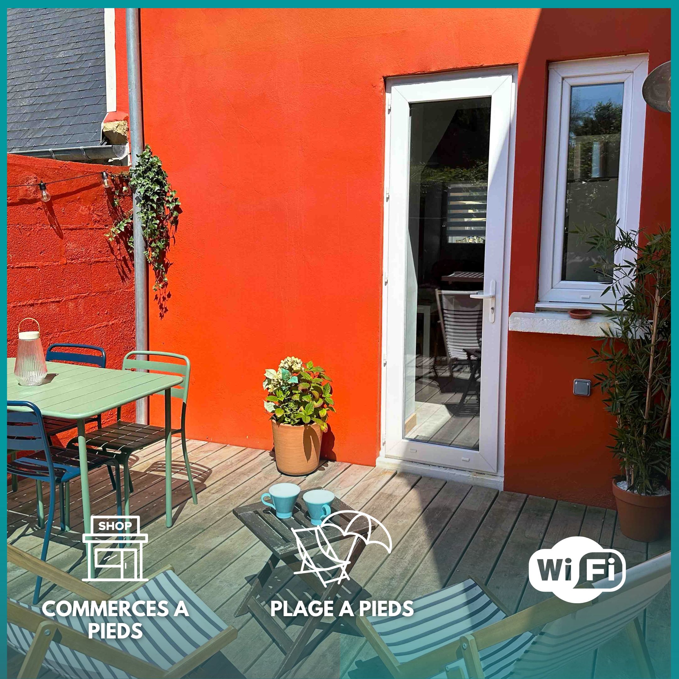 Ti Rouz/wifi/harbor on foot