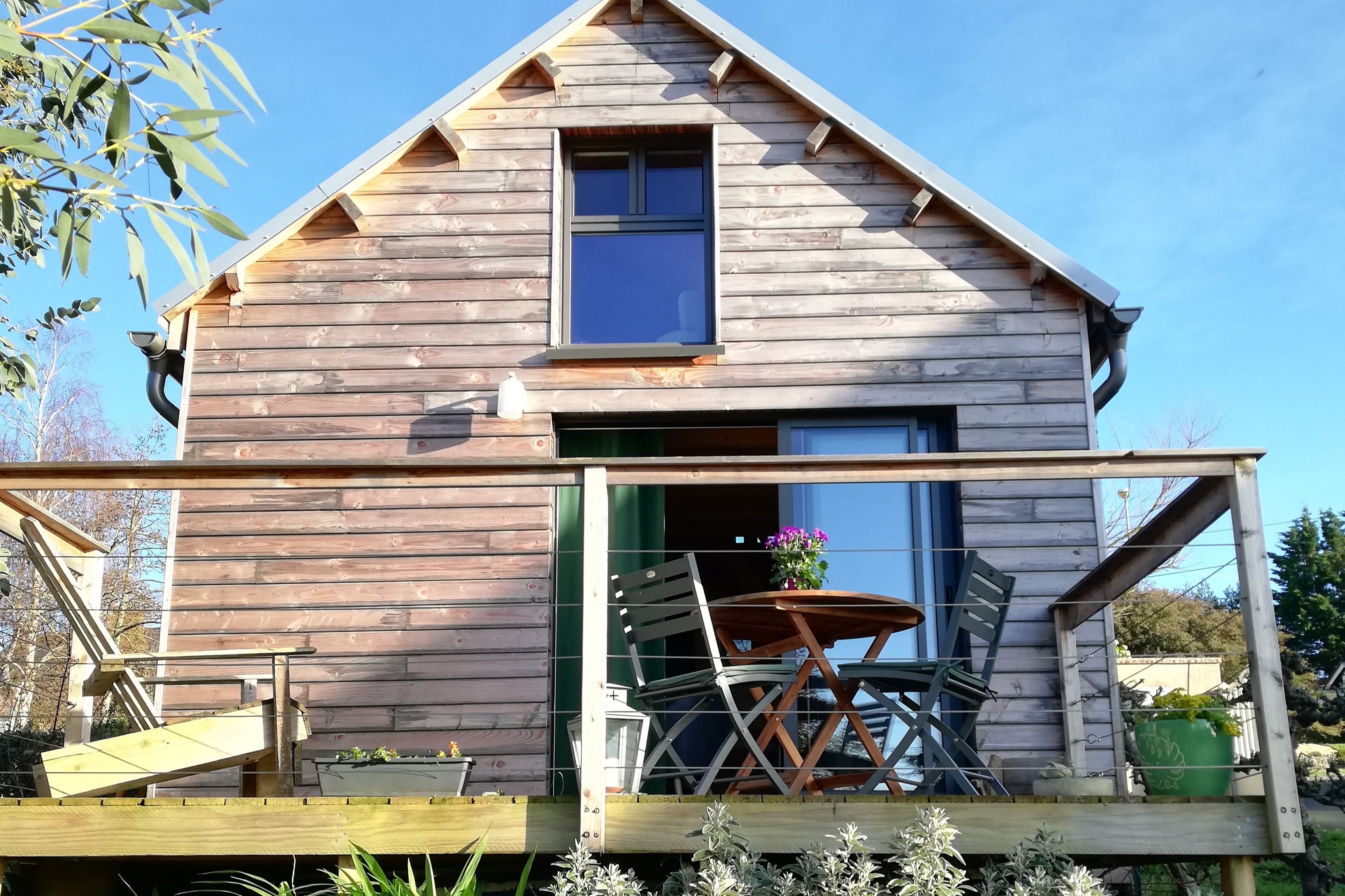 All wood chalet in Erquy