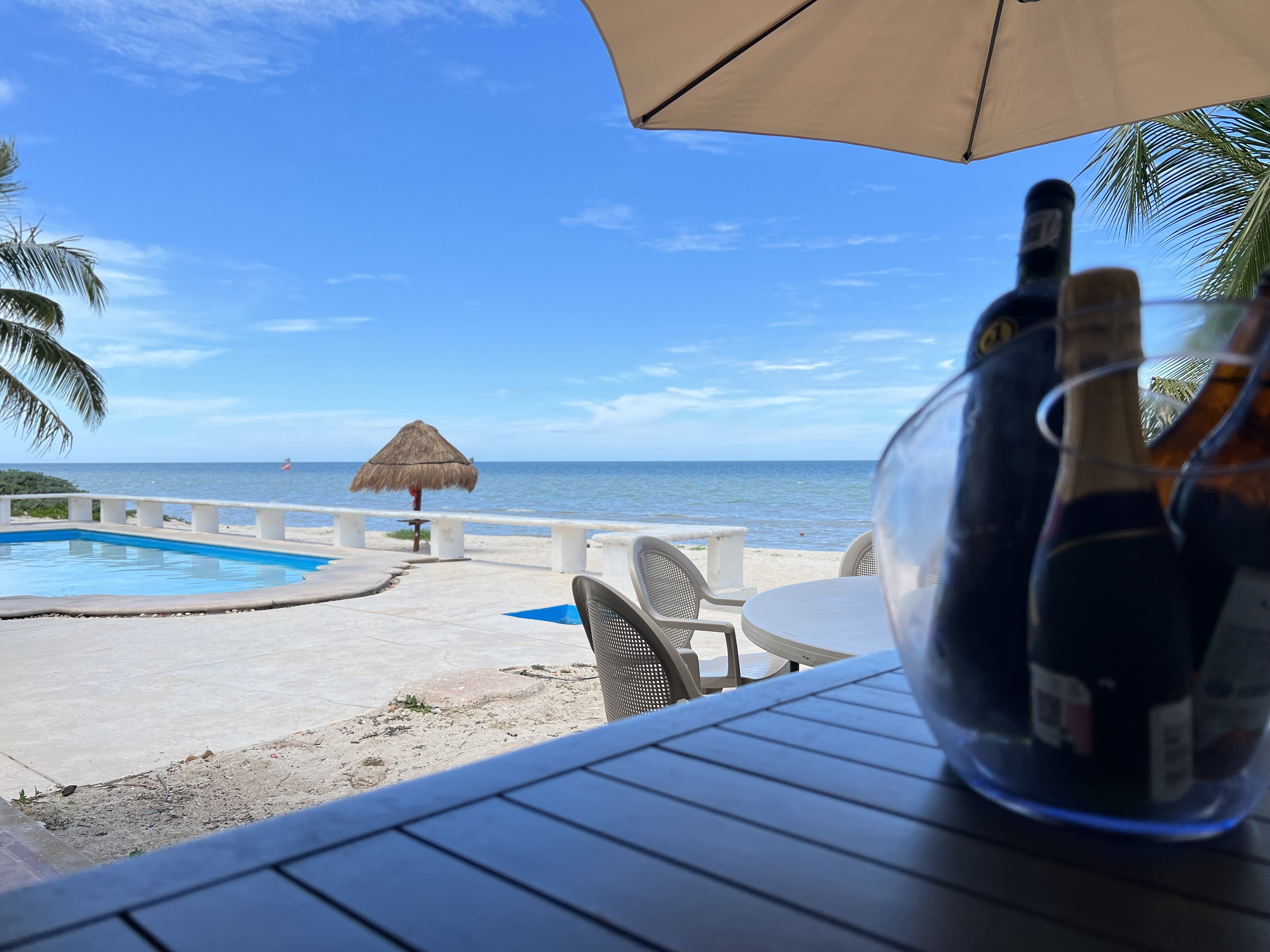 Villa Mirador 1, beachfront beach and pool