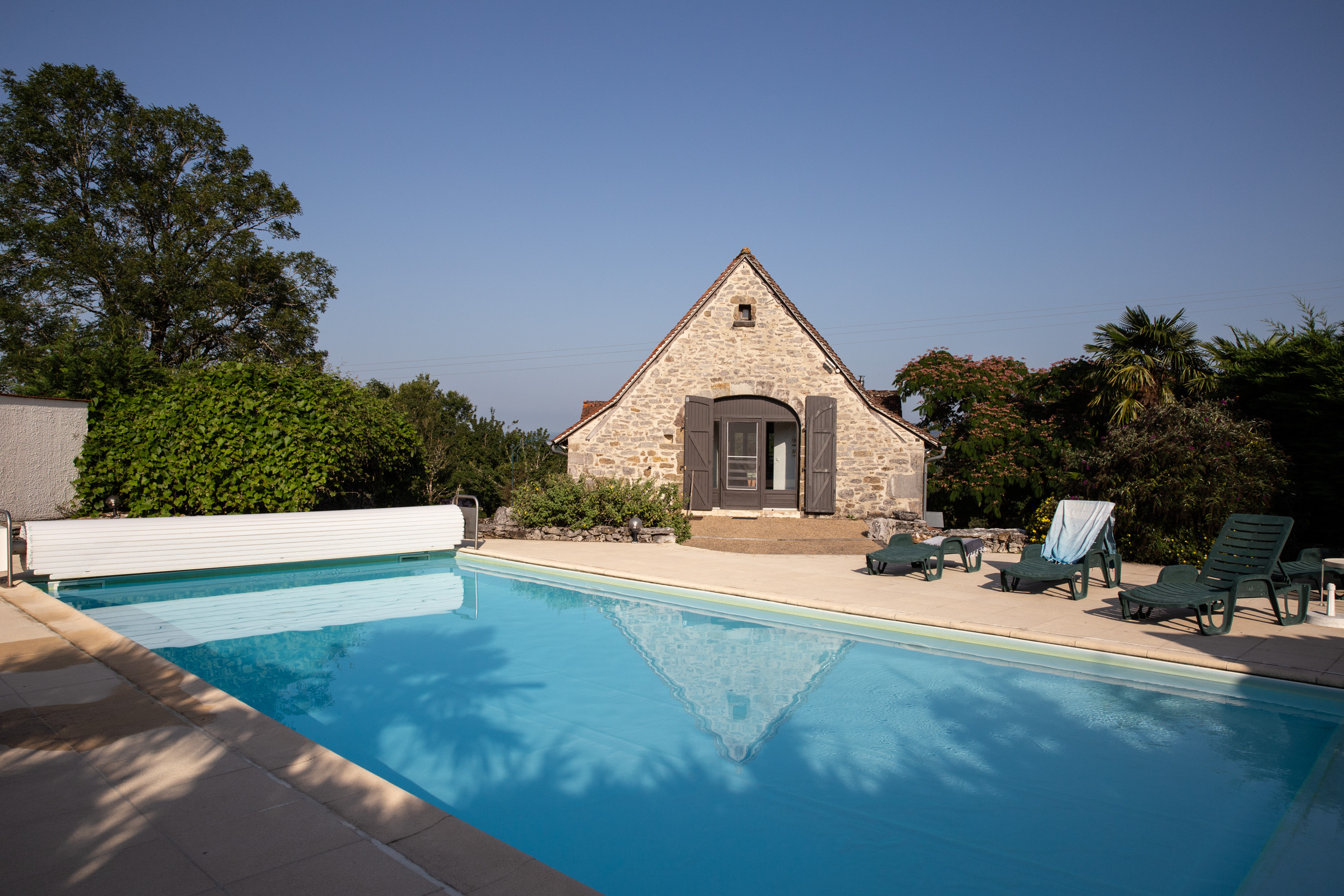 Very beautiful renovated barn in Loubressac - pool