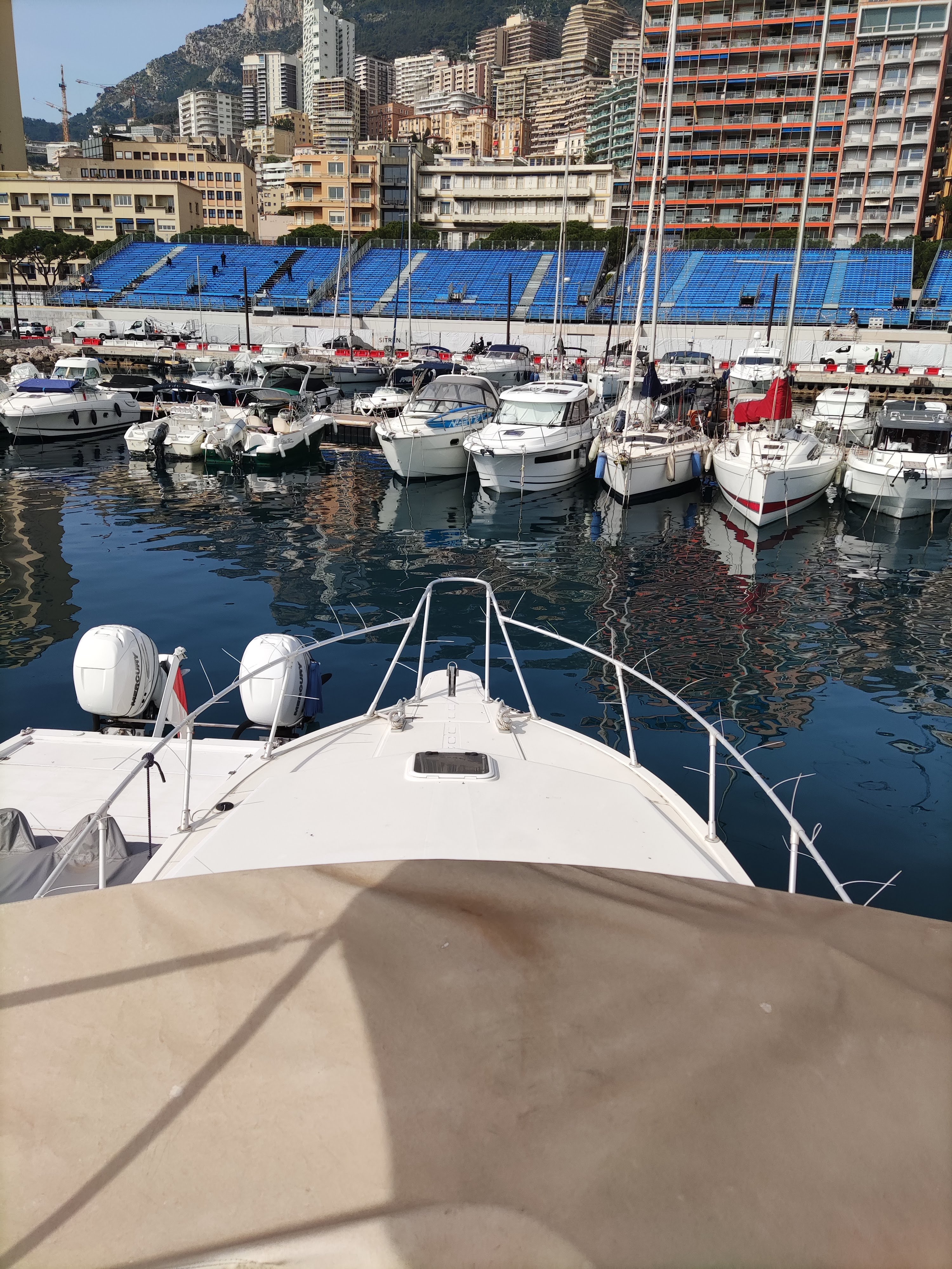 Unusual Night on the Water at the Port of Monaco