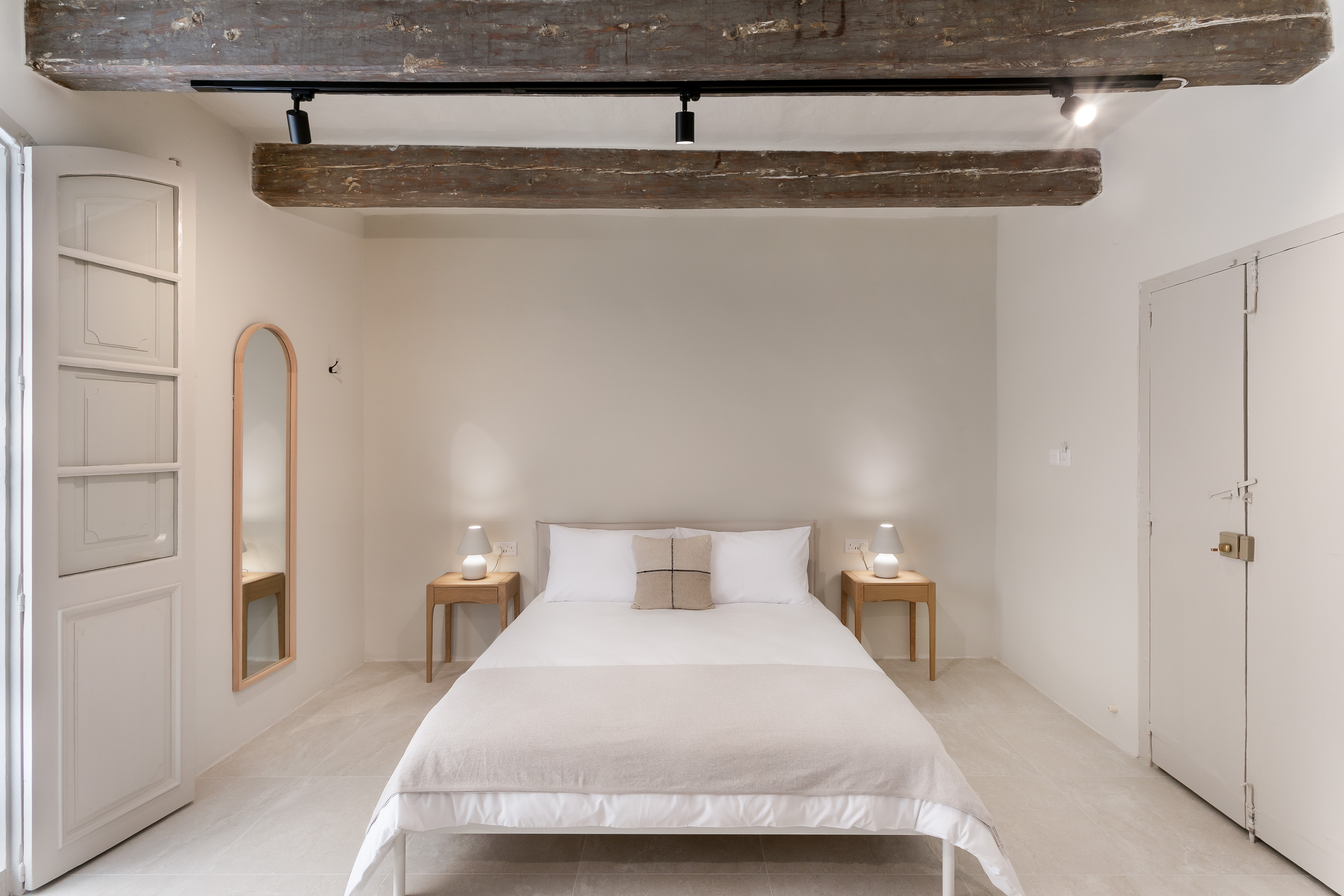 Studio with Balcony in historic townhouse