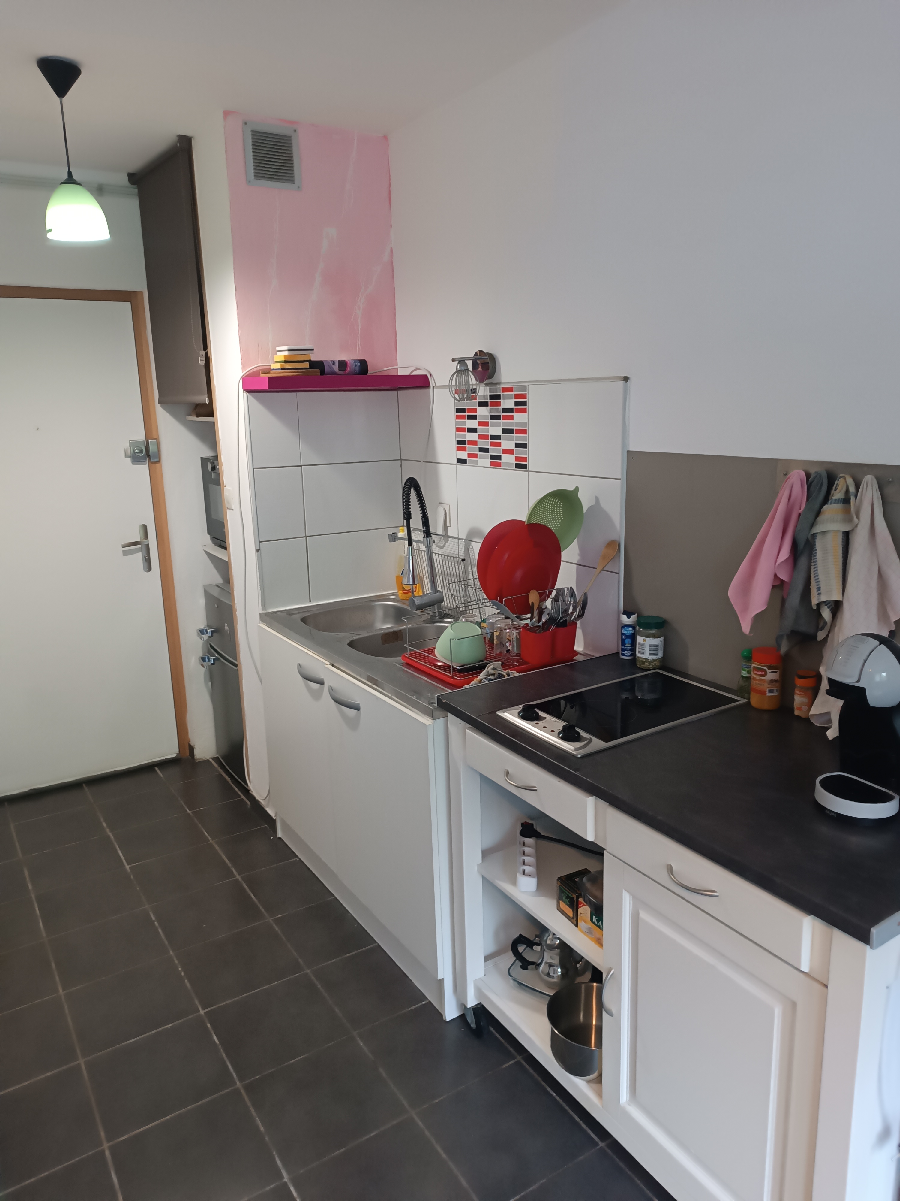 Studio near Swiss border.