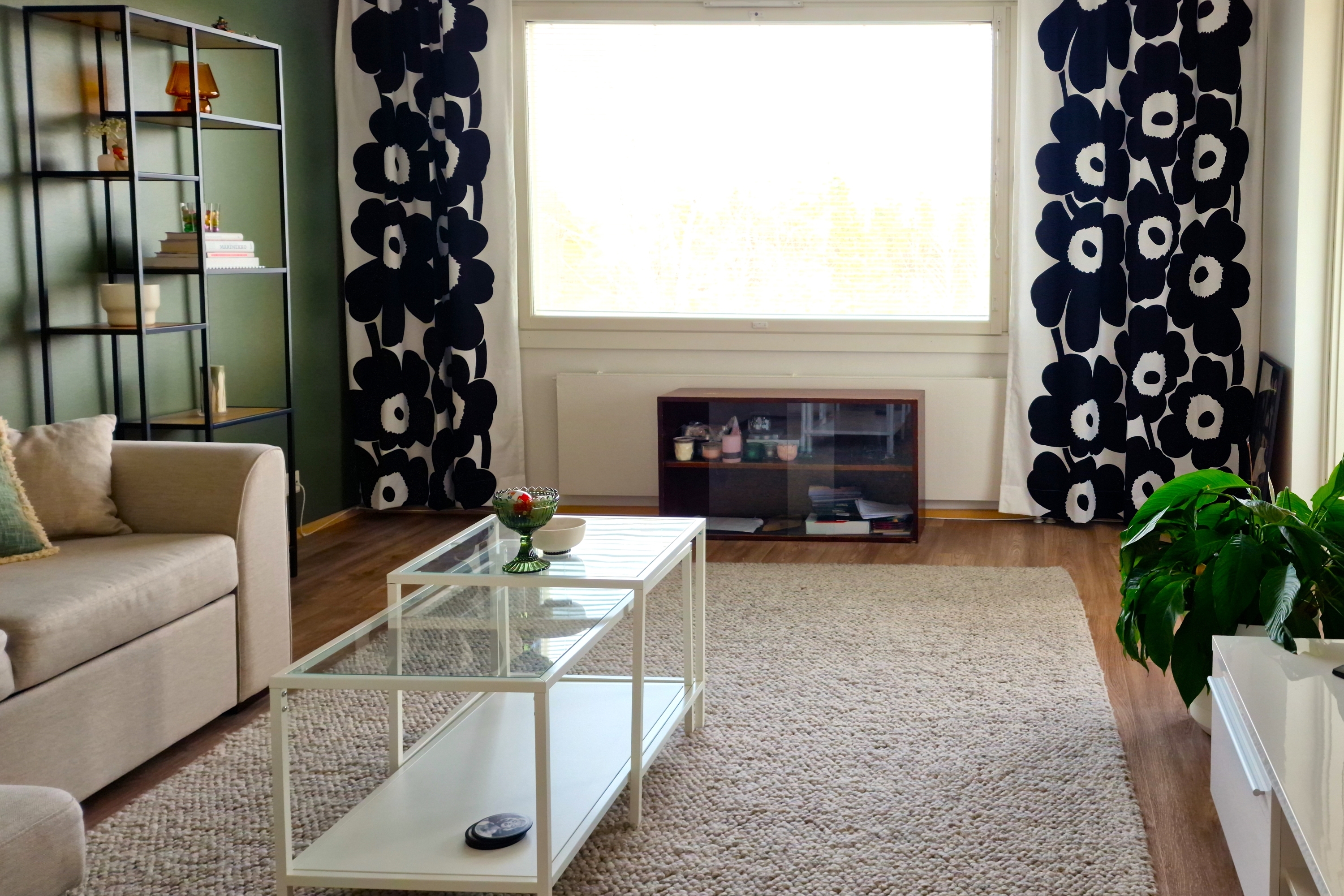 Spacious and bright one-bedroom apartment with balcony