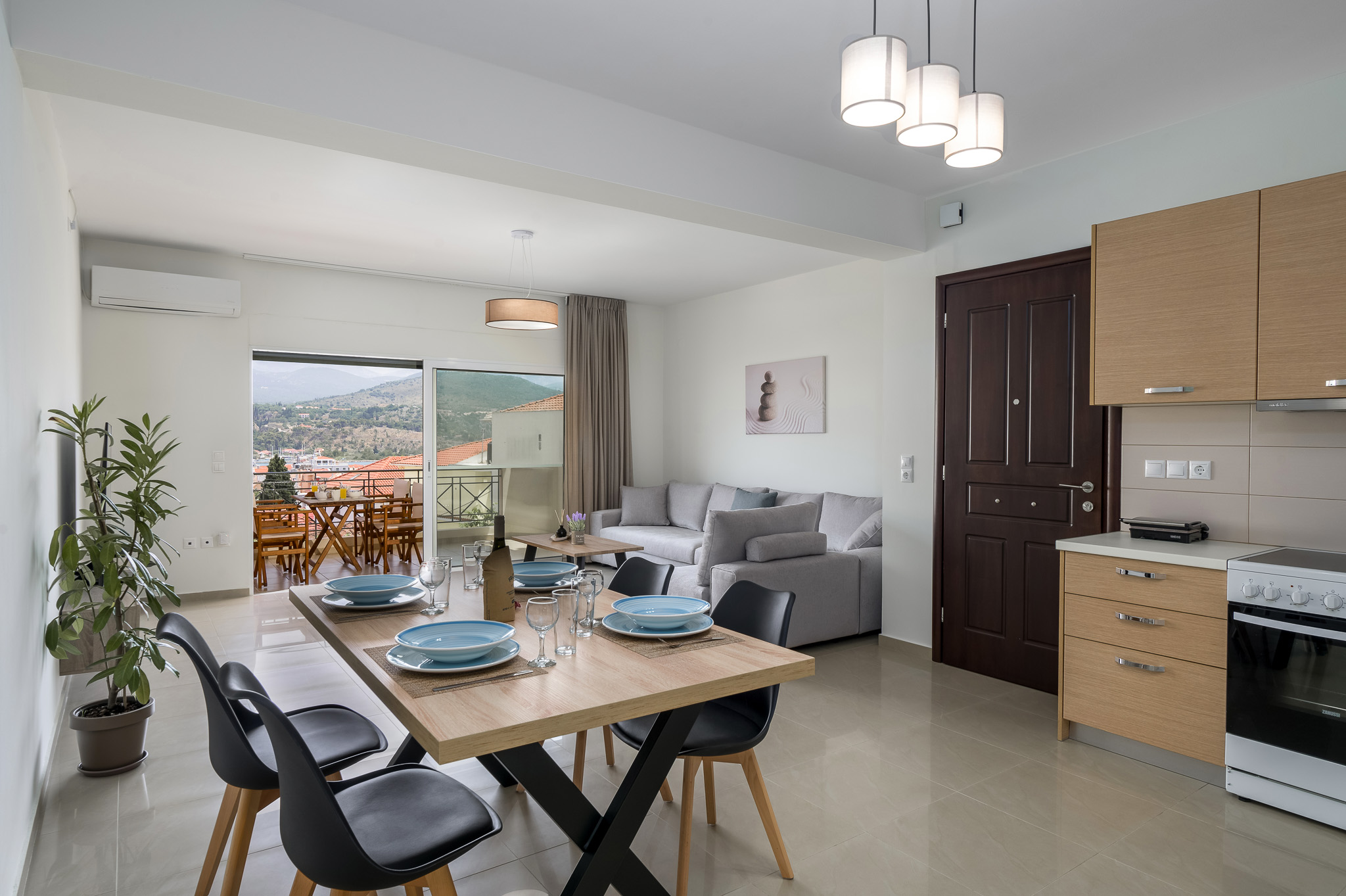 Cozy apartment with nice view
