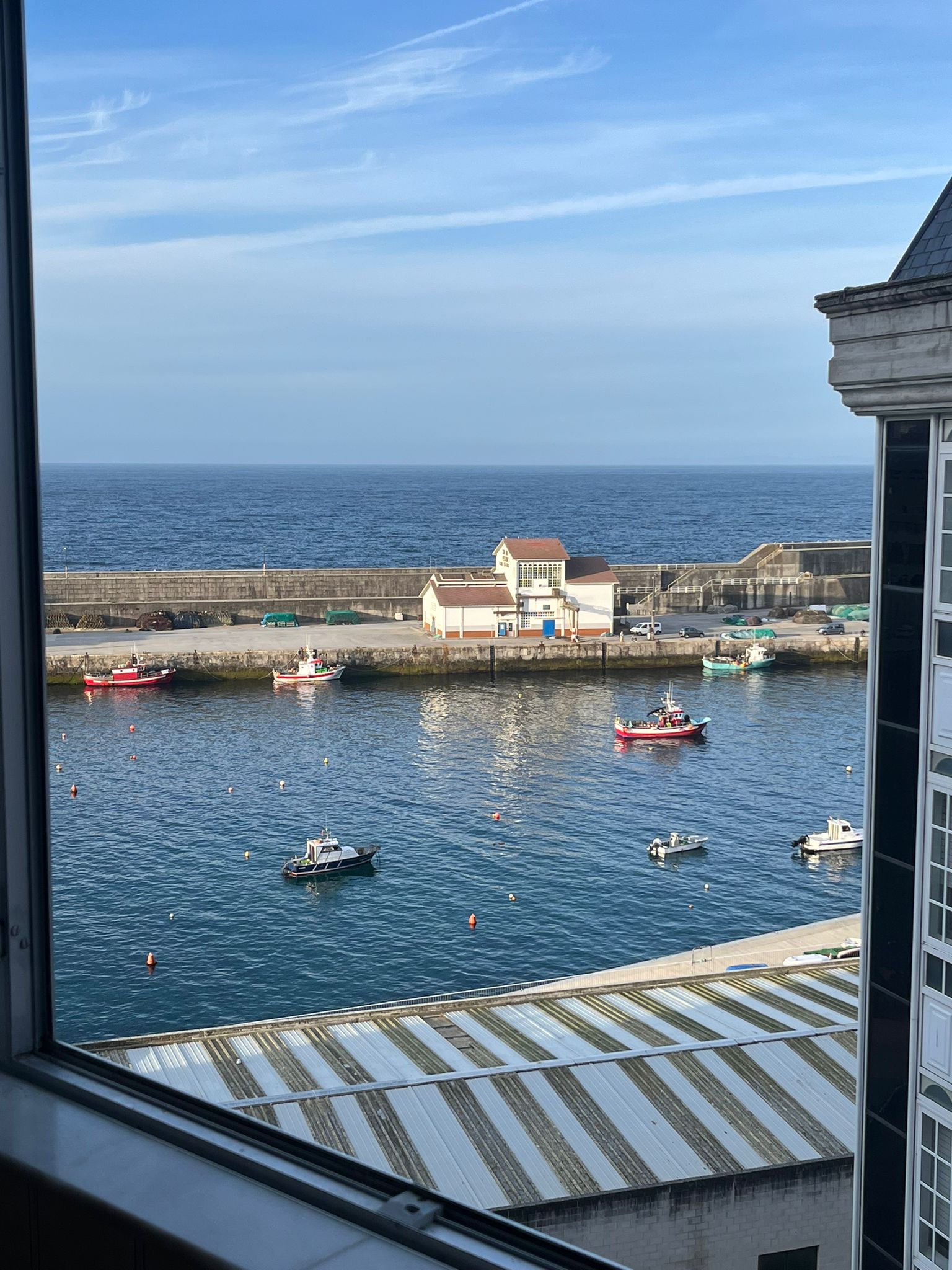 Over the sea and a river
