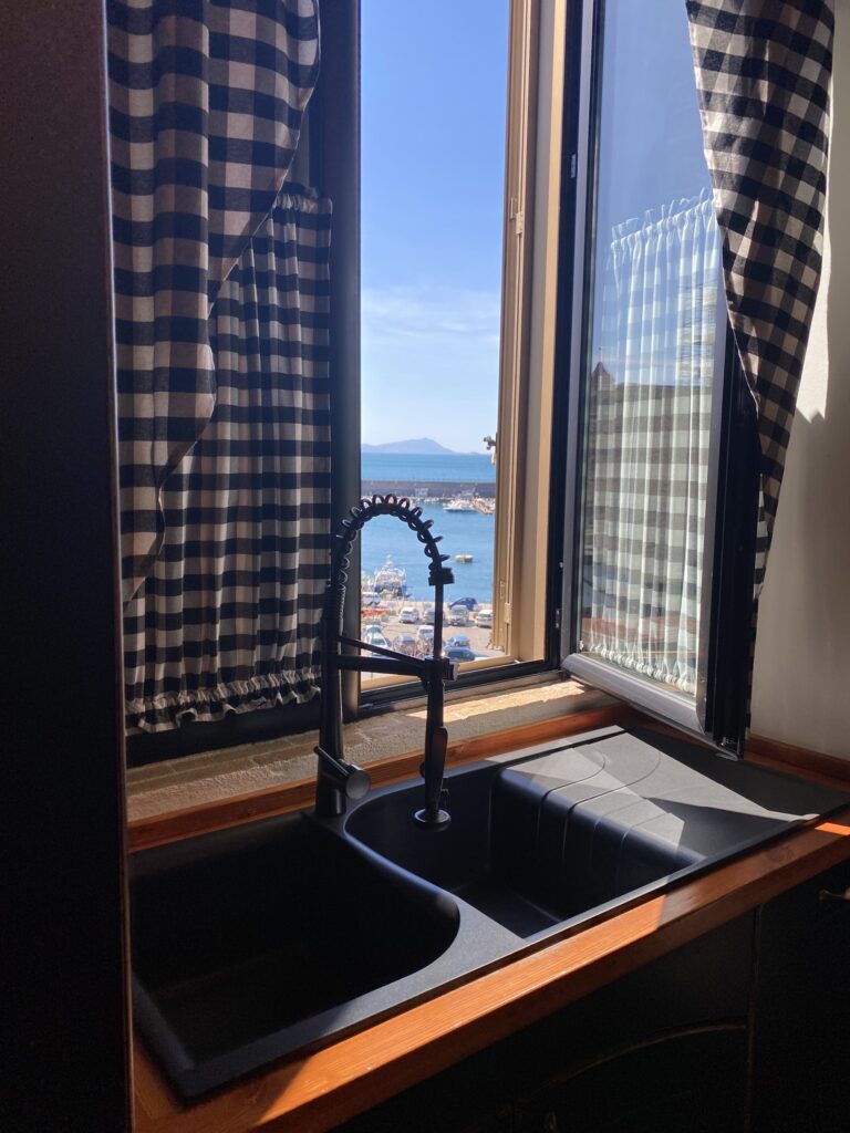 Beachfront apartment