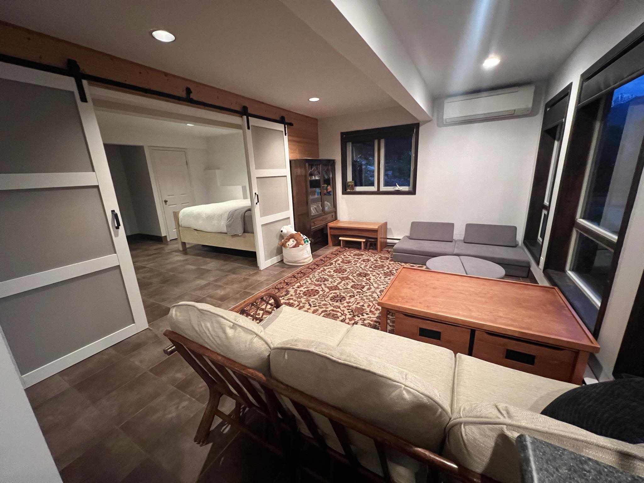 Family-friendly bay view suite