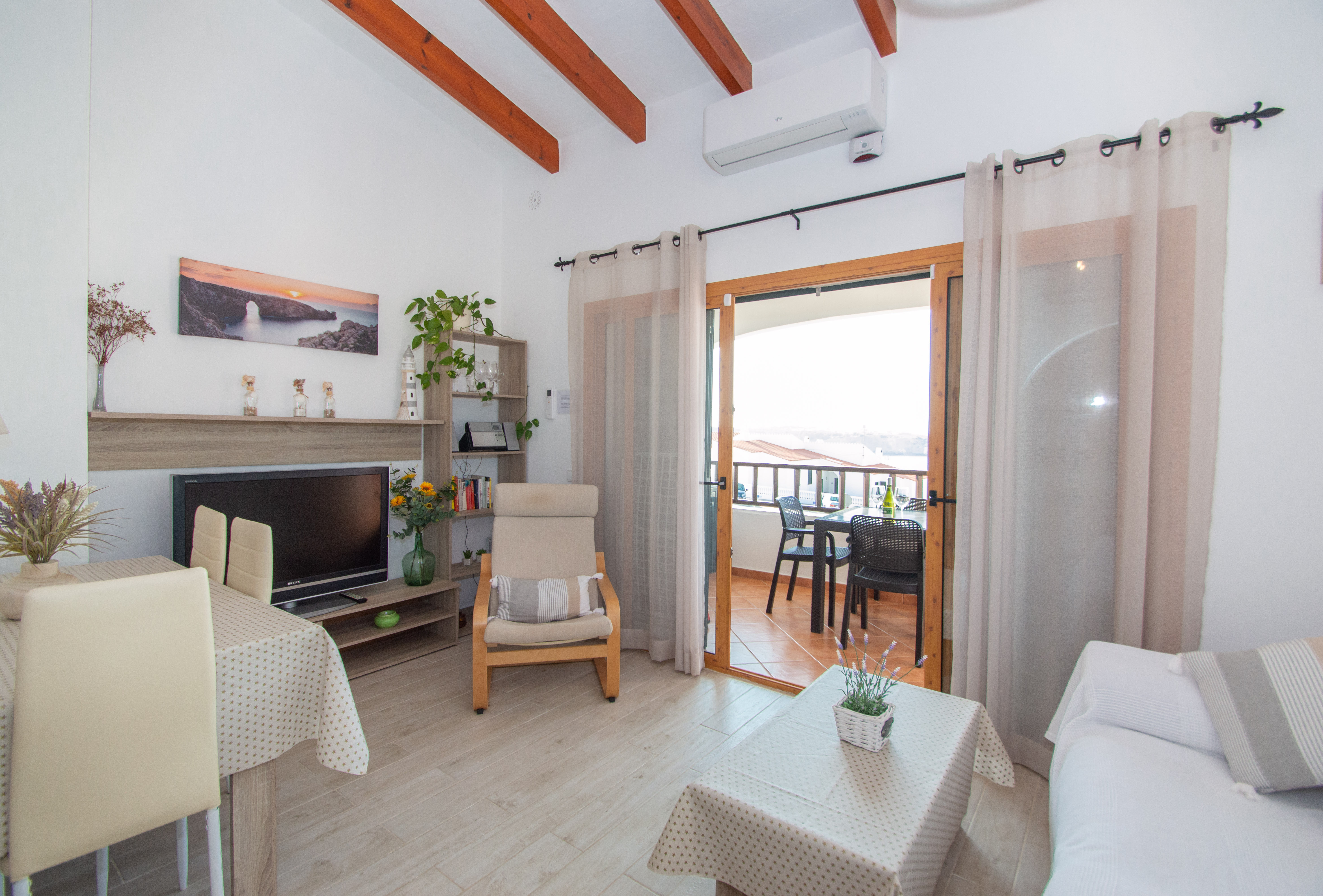 Beautiful apartment with sea views in Es Mercadal, Menorca