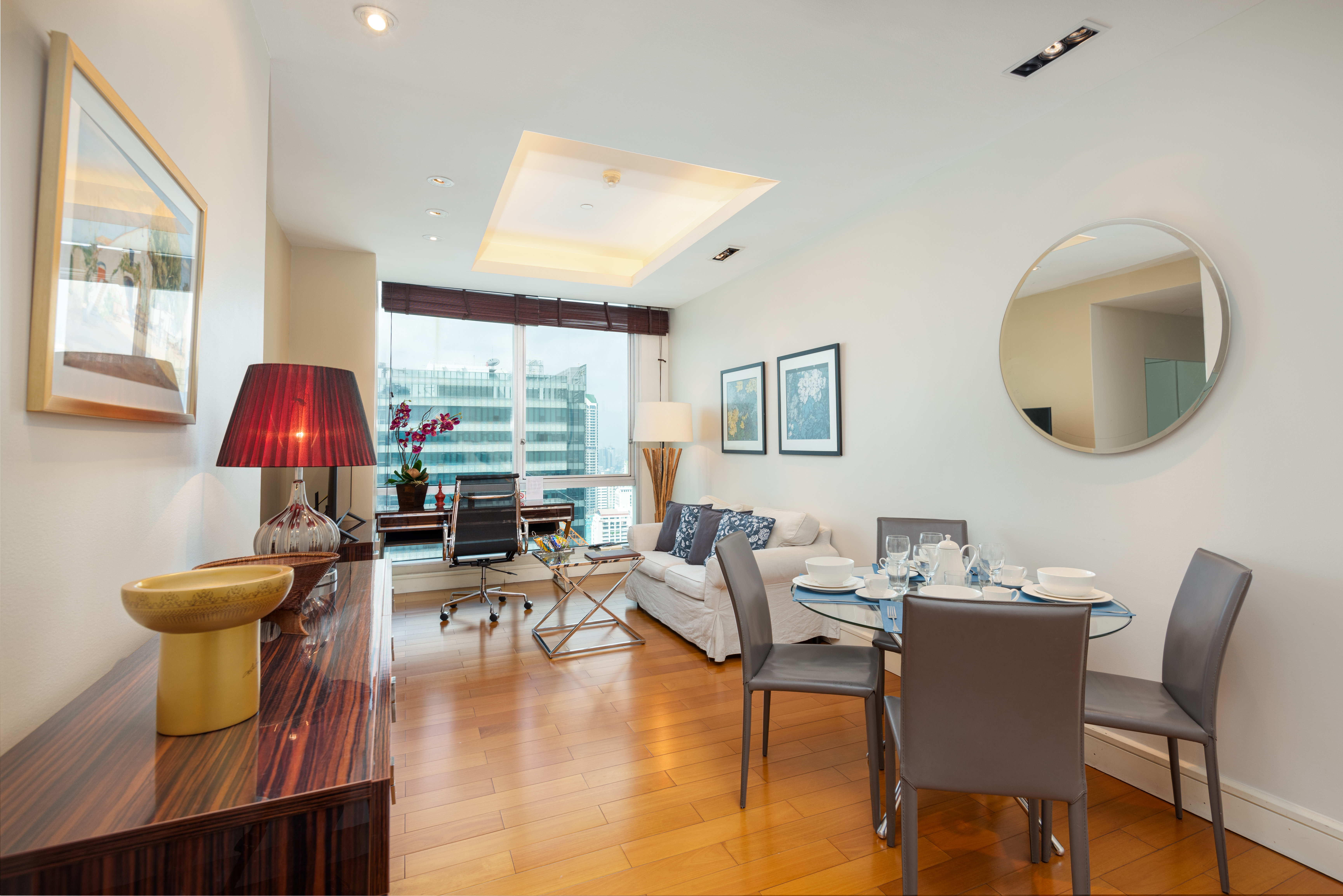 2 Beds Serviced Modern Oriental SkyVillas in Sathon, Bangkok