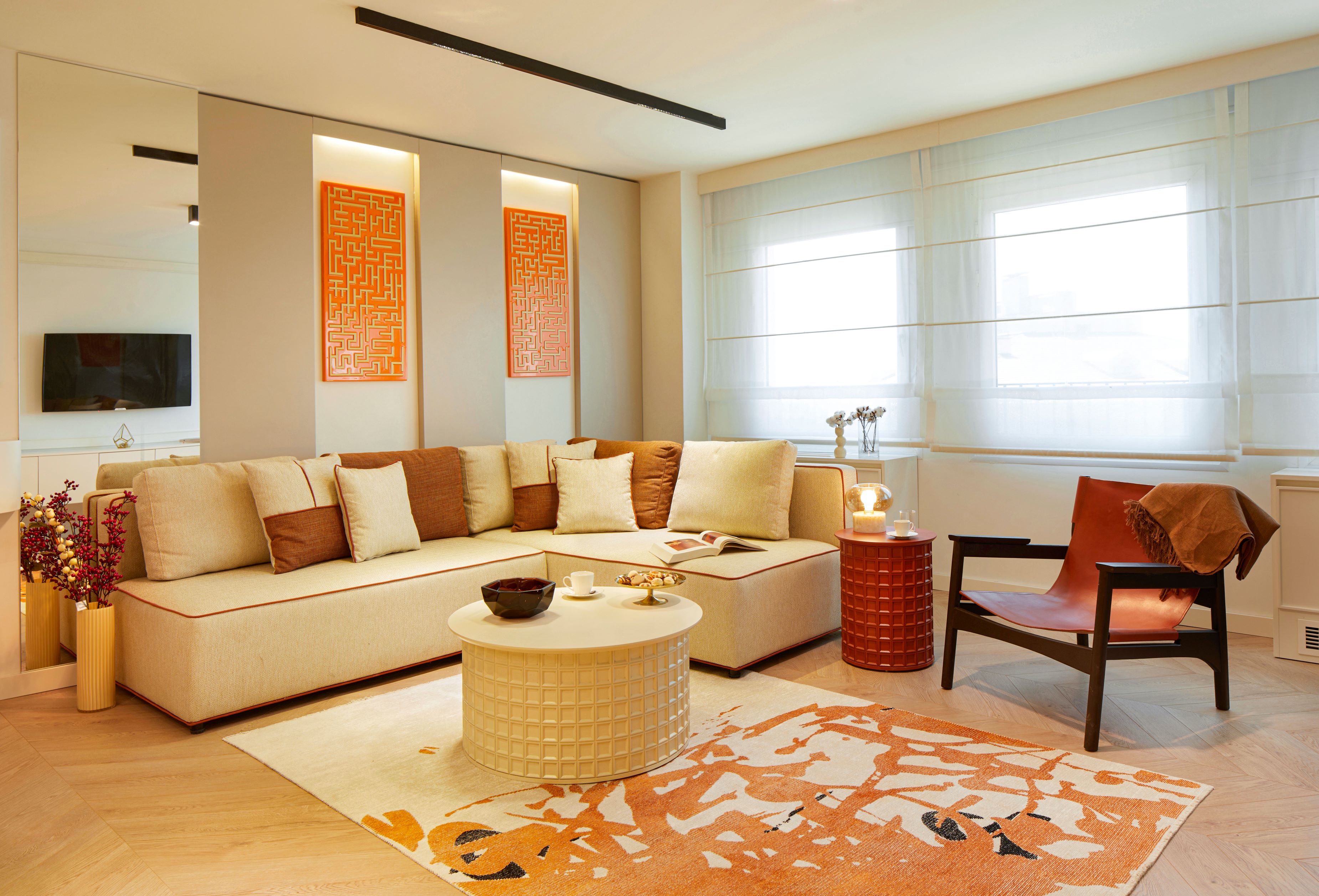 3+1 Merkezi Yeni Residence in Besiktas, Istanbul