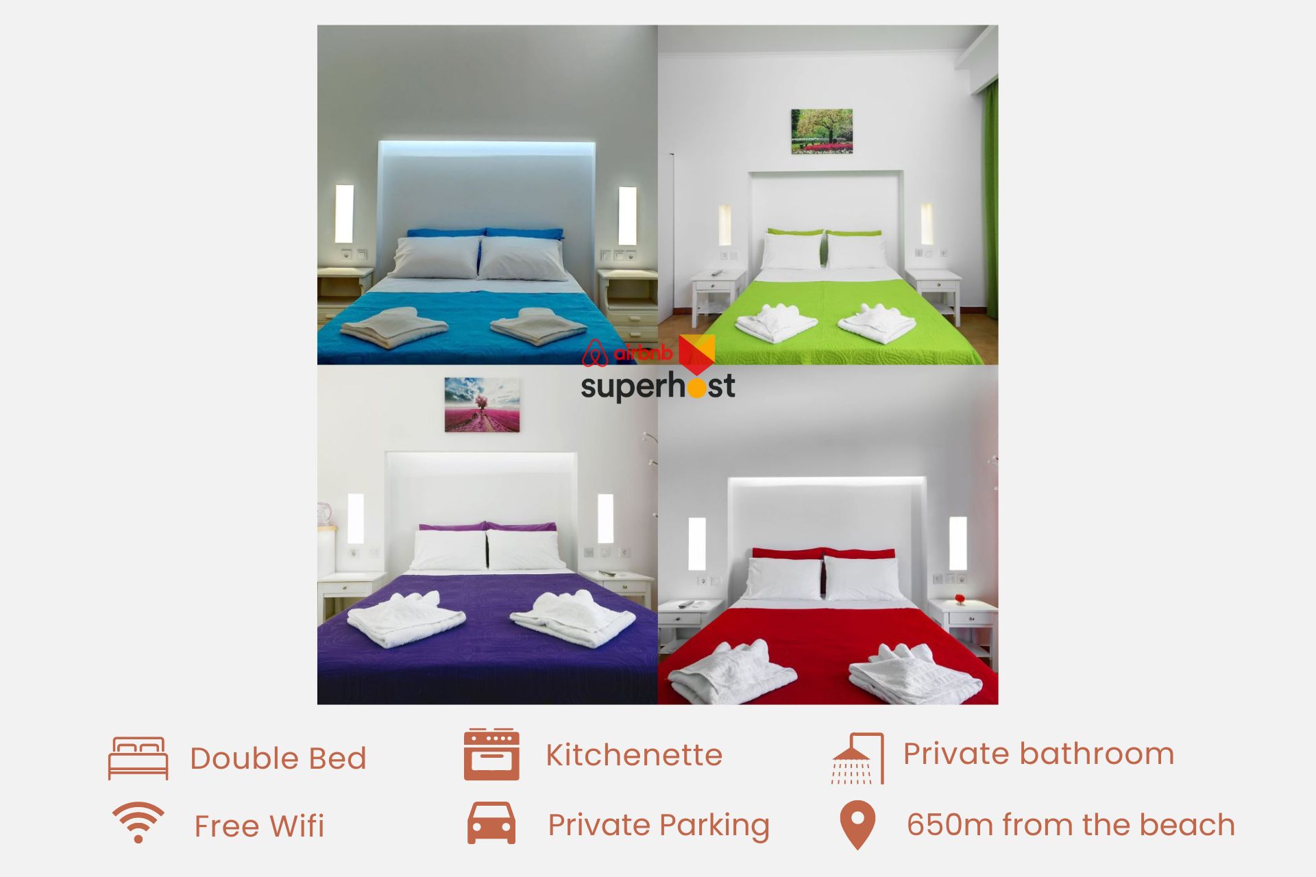 Emily Apartments in Dassia - Sea view studios A