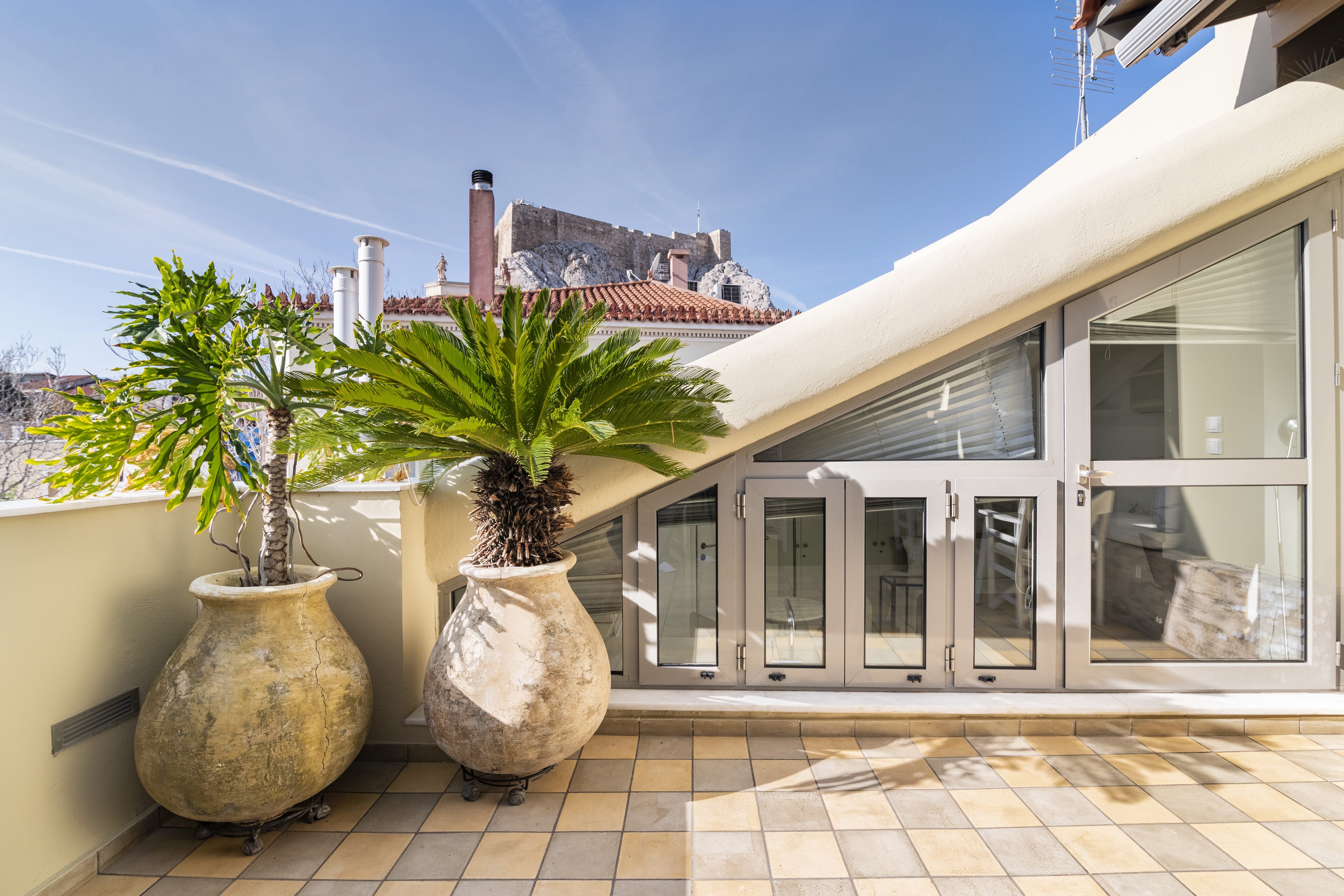 Evangelia3 Attic with Amazing View & Patio