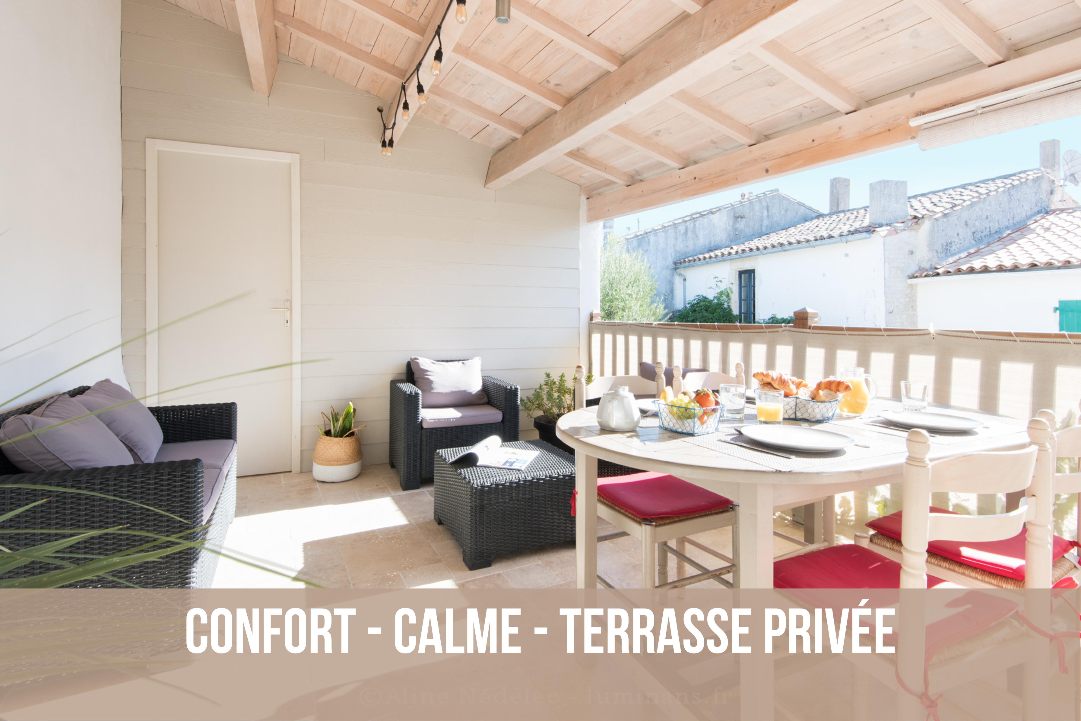 Beautiful rental **** and its private terrace