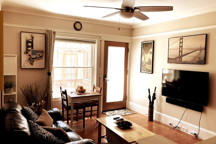 Relaxing Garden Apartment in Quiet SF Neighborhood