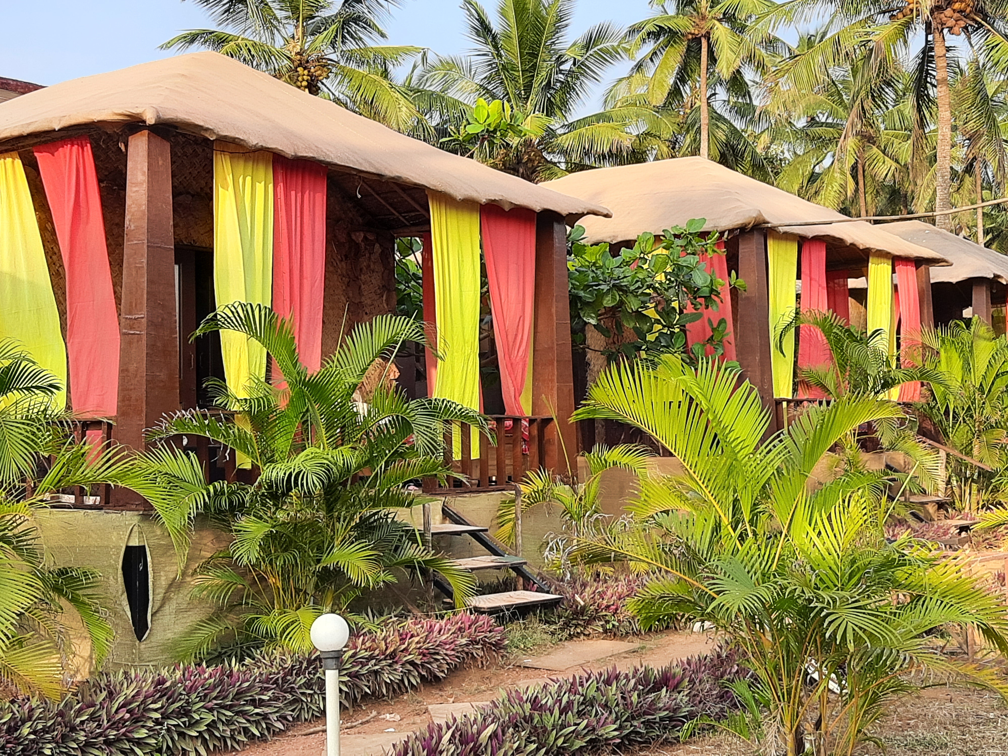Colourful & Cultural beach Cottage @Agonda beach