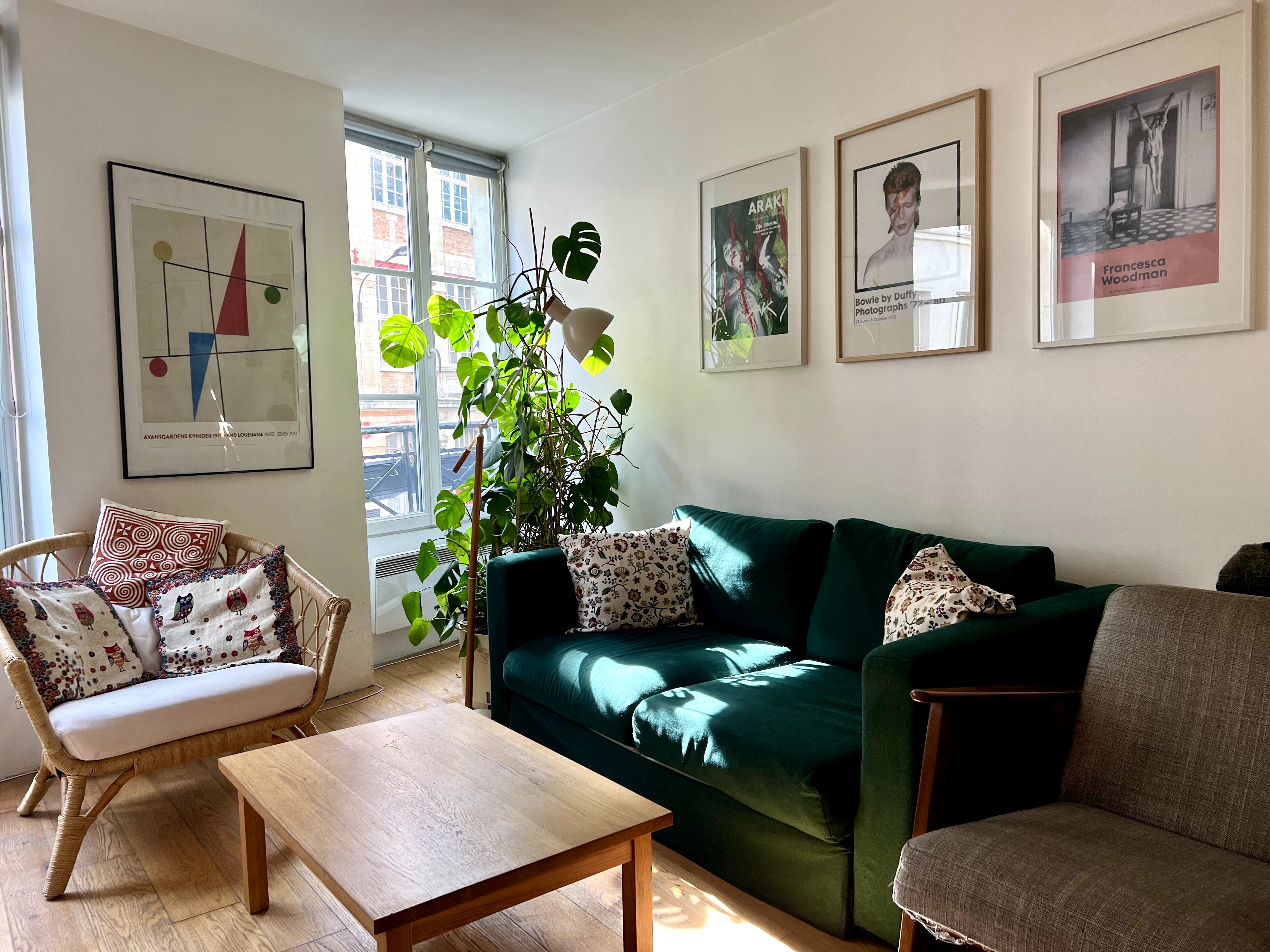 Stylish apt, designed by architect in Buttes-Chaumont, Paris