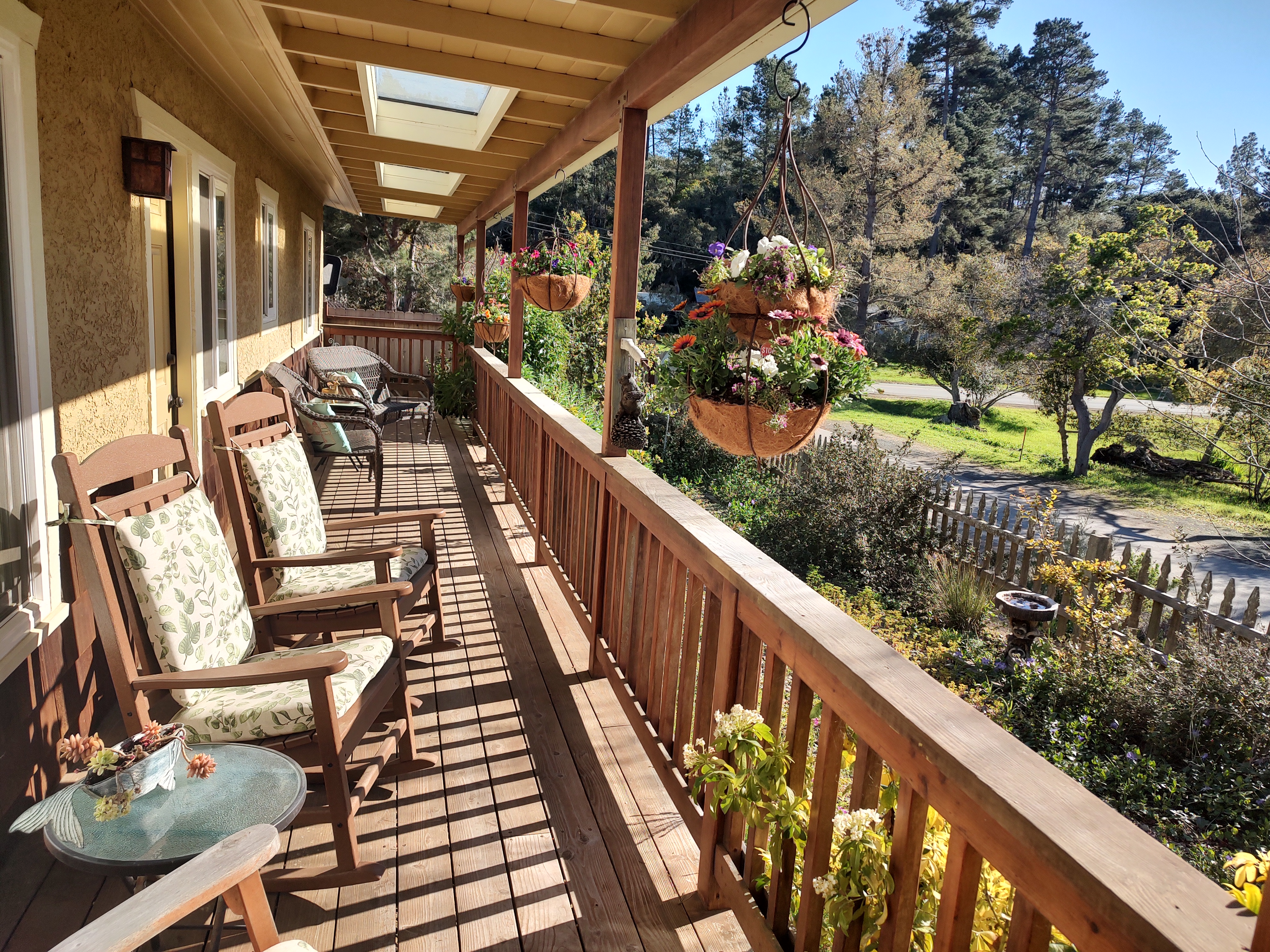 Remodeled, Single-level. Fenced yard. Hot tub.