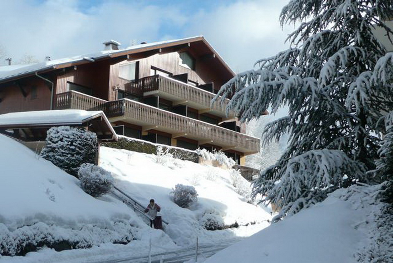 Ideally located: near the slopes+ESF 2chb +Garage