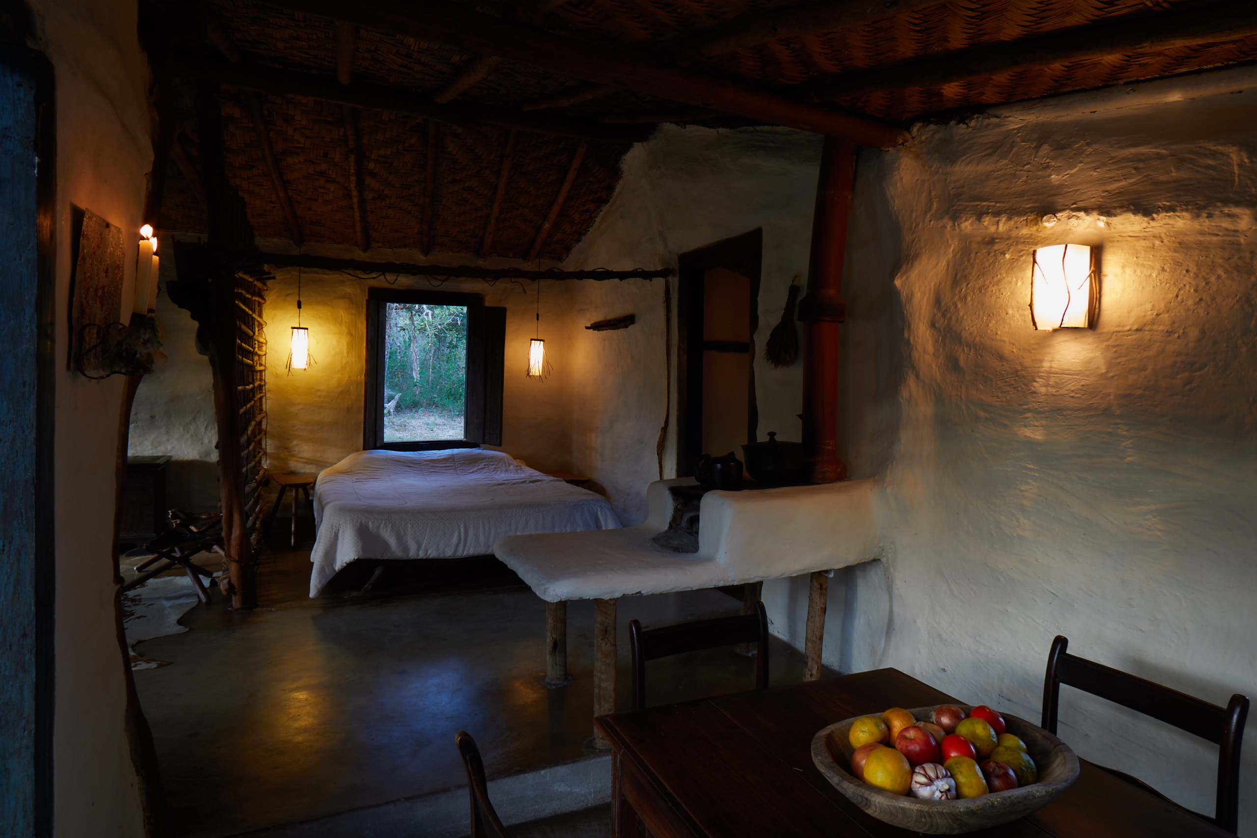 Ranchinho Água Fria - Casa de Pau a Pique.