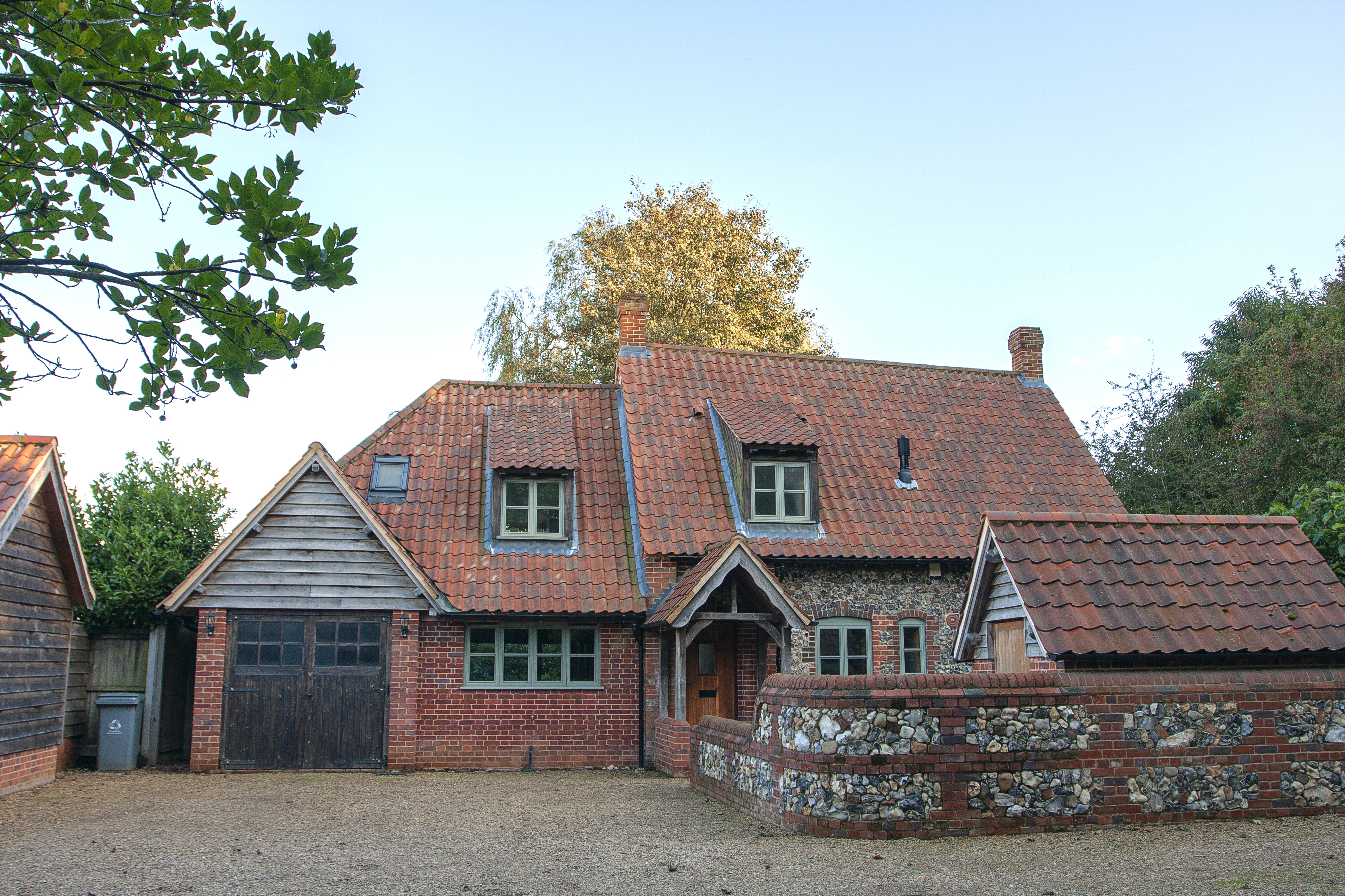 norfolk koyu flint kir evi