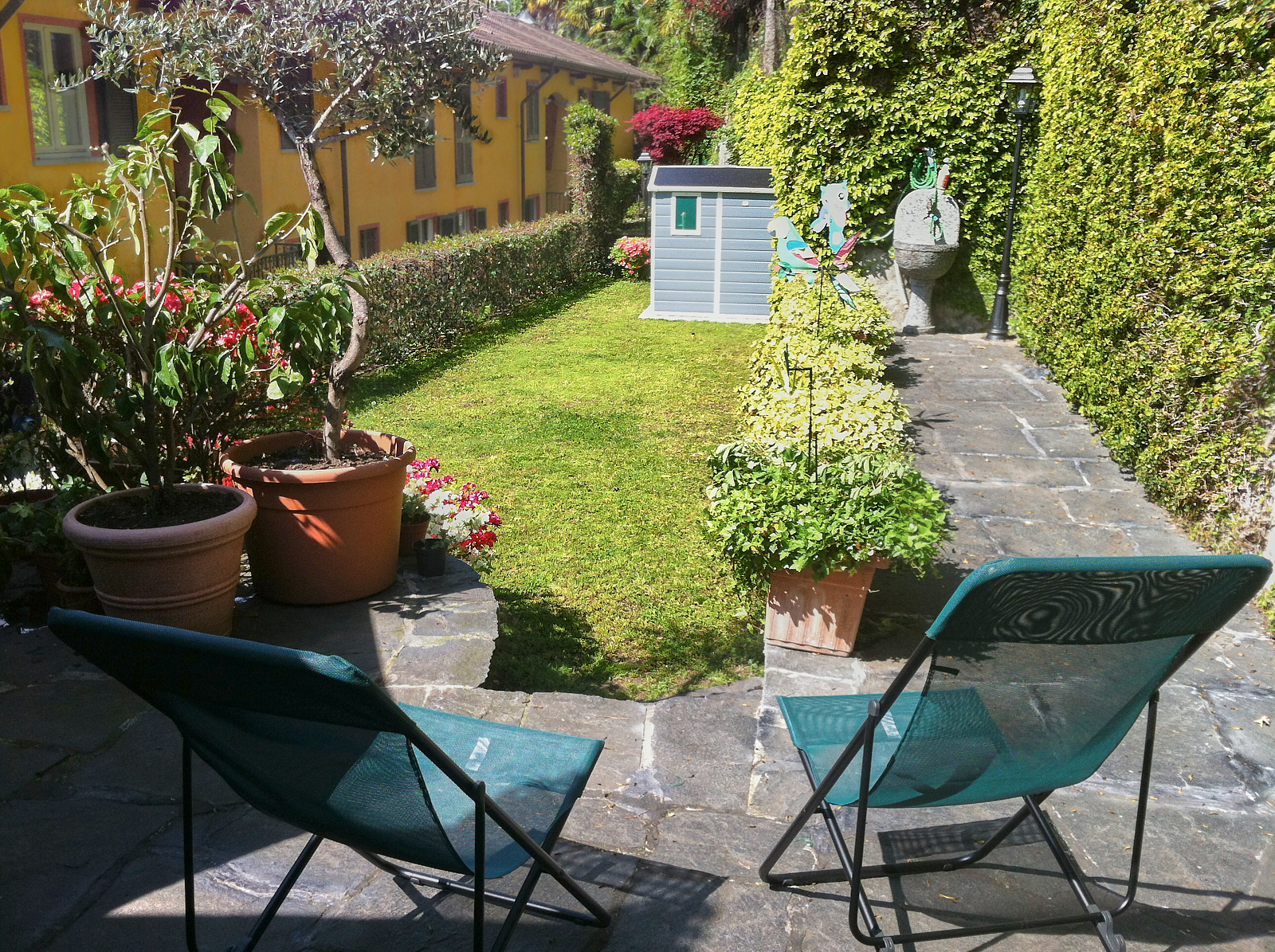 Residenza Ticino Lory lovely studio with garden