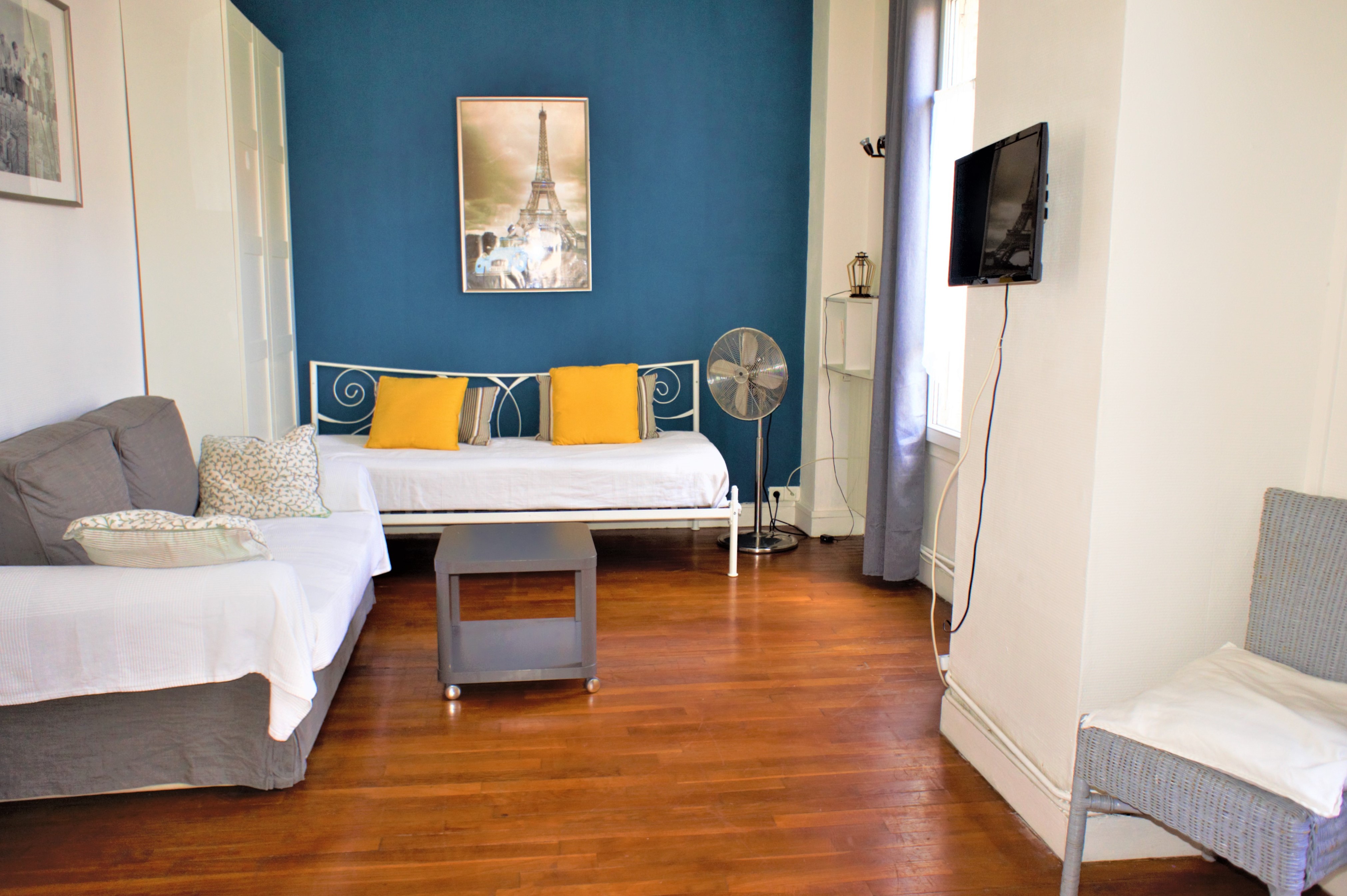 Paris center in 20min-Appart 3 rooms- 5 pers. max.