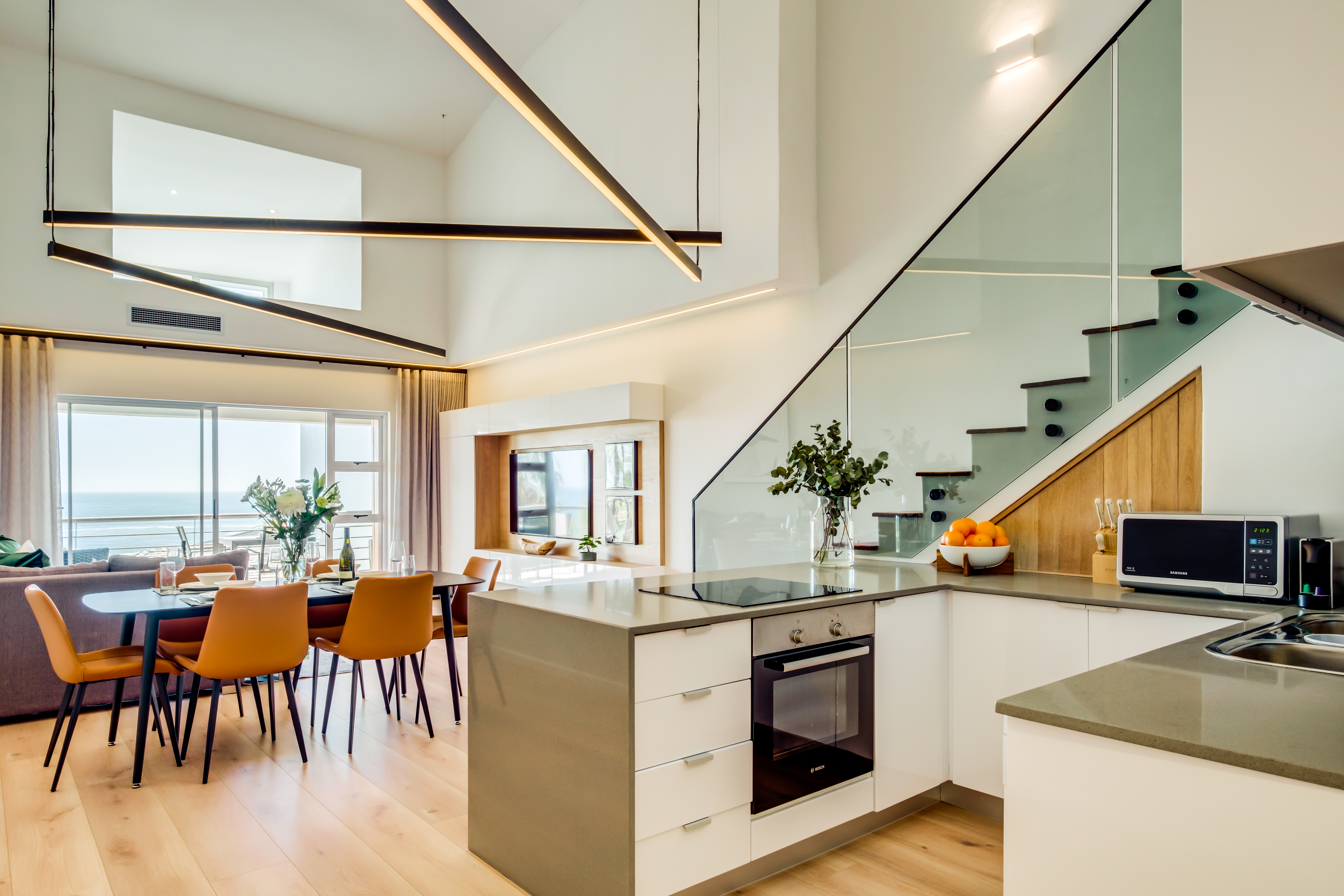 Sunny, Ocean Facing Double Volume Penthouse