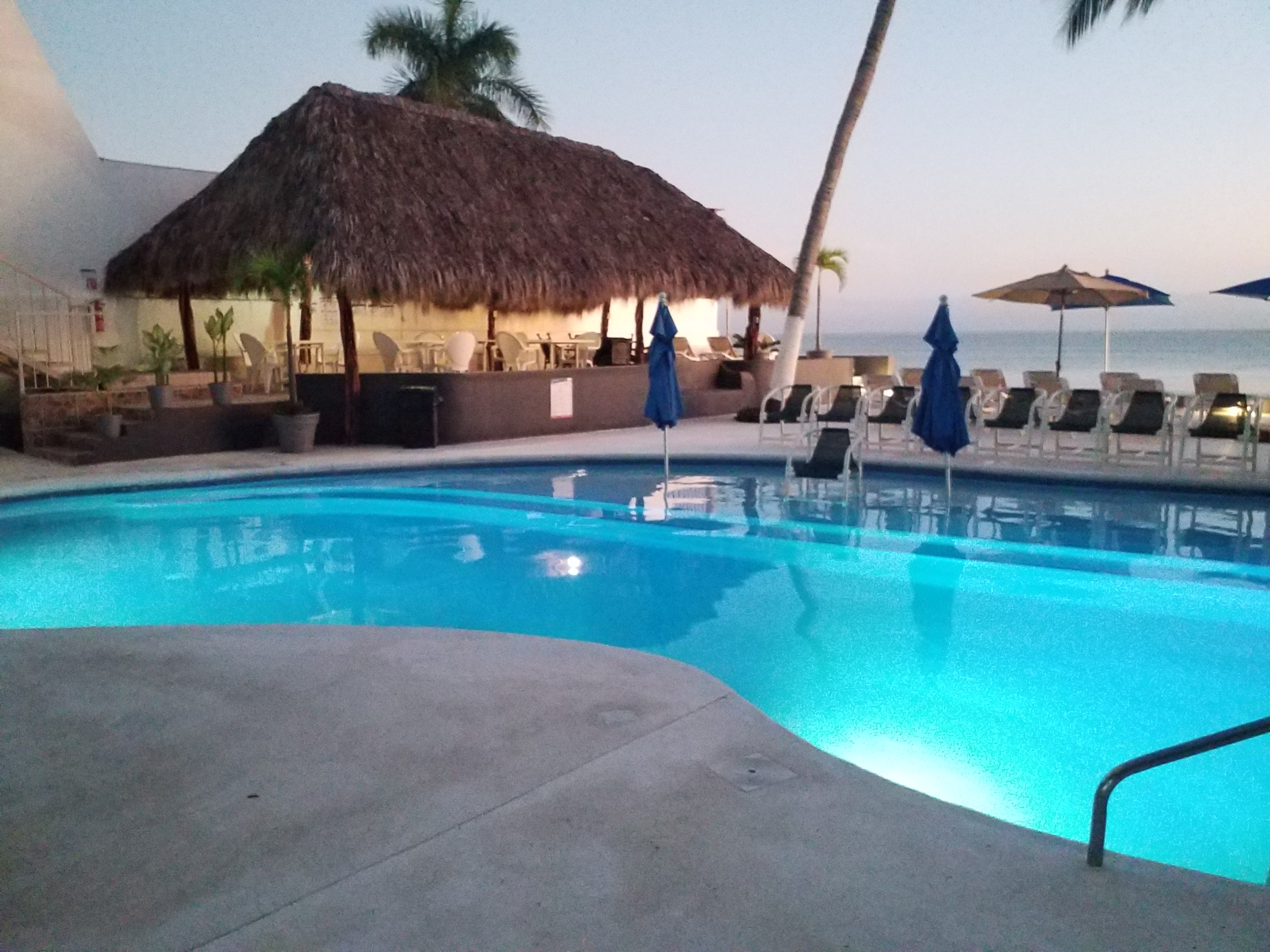 Beachfront studio, super  location