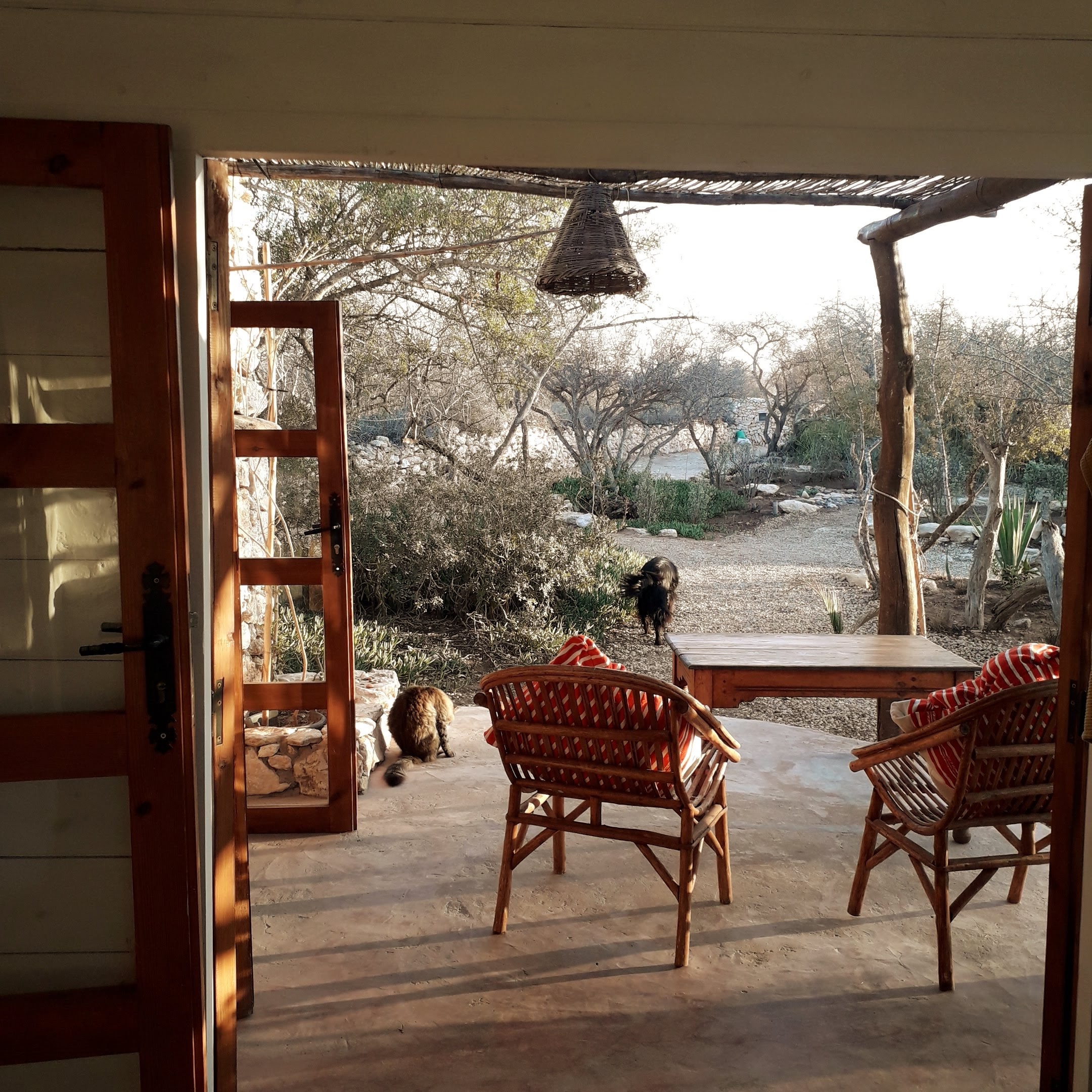 Small Berber house in rural cottage