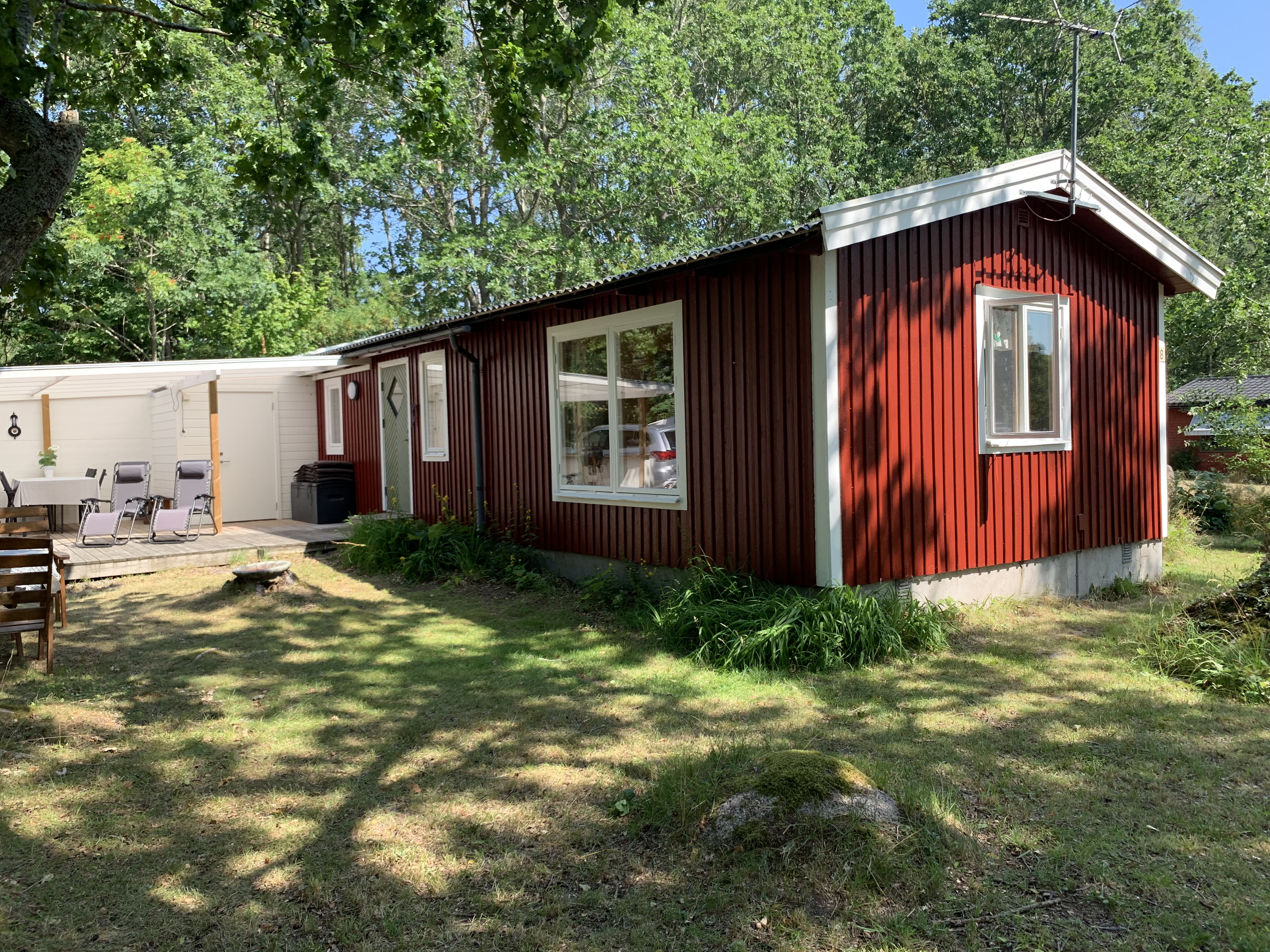 Nice cabin close to the beach, camping and Golf