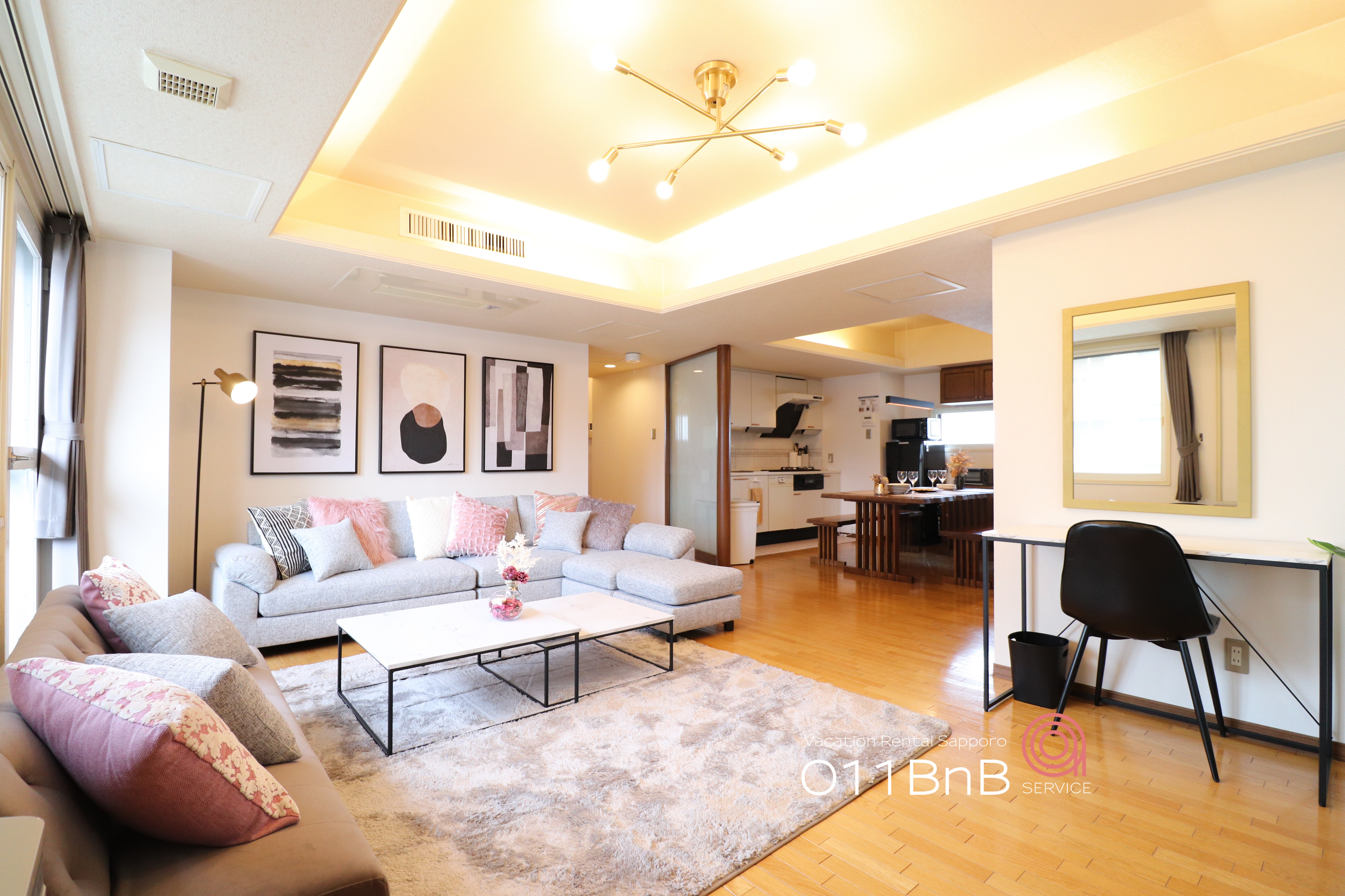 空もよう様のお部屋 NK7 1 floor 1 room / free parking lot / 110㎡ / 3BR