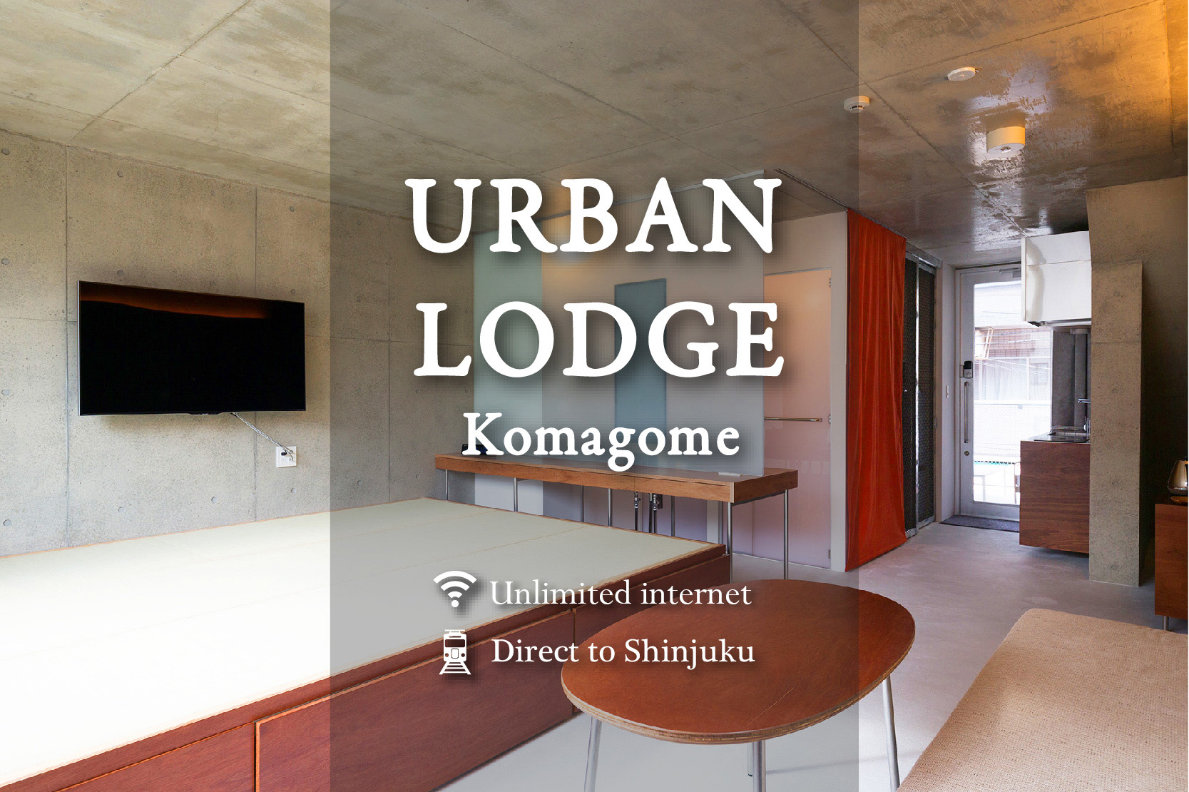 #3F/31.4㎡ Modern Designers Apt. Komagome st 7min