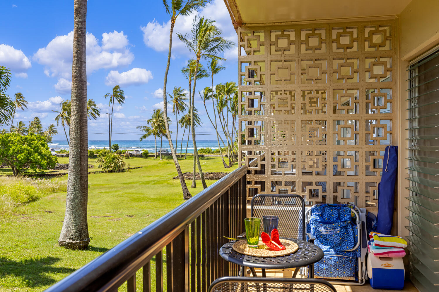Prince Kuhio 235 ocean view studio in Koloa-Poipu, Hawaii