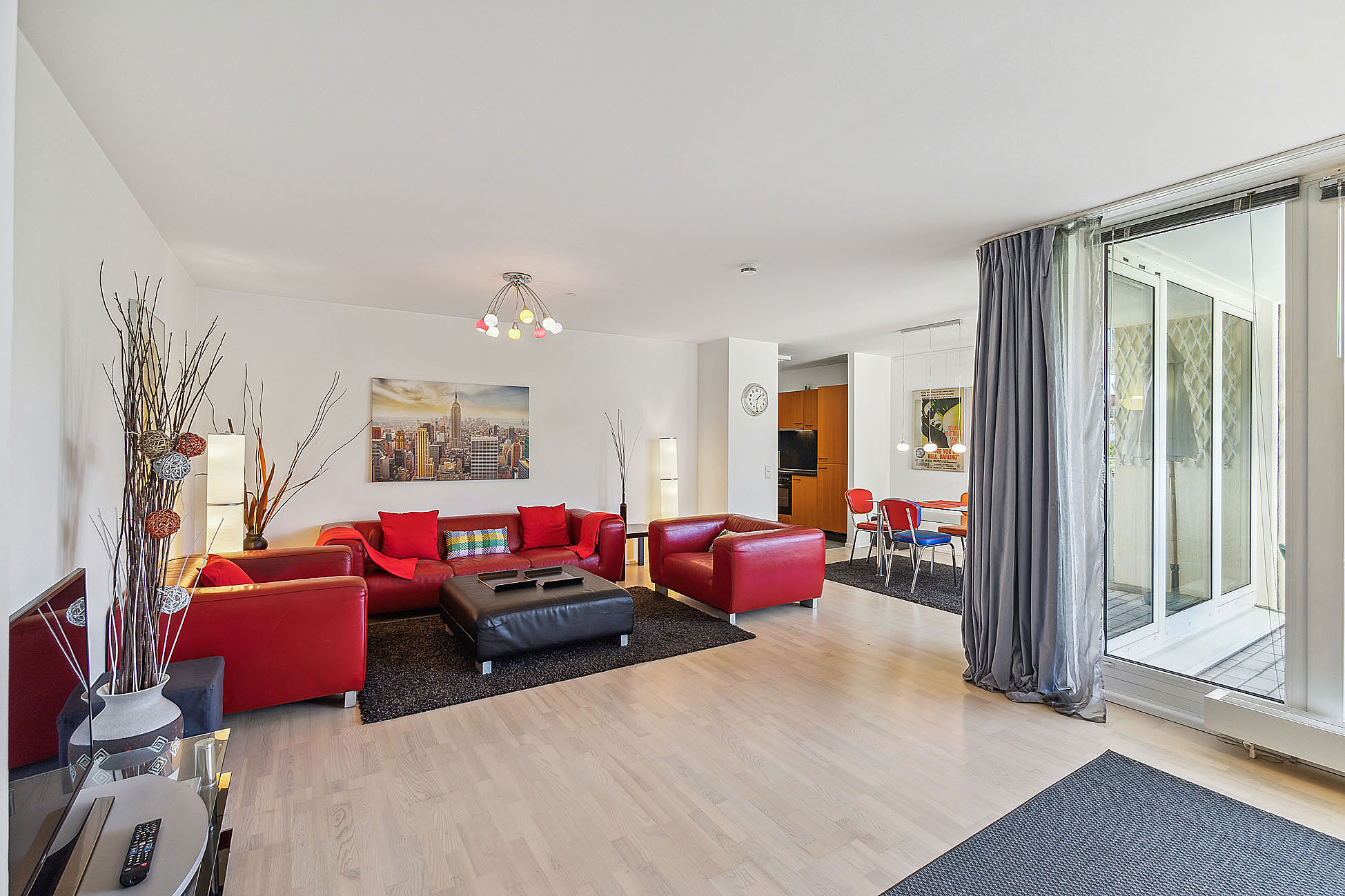 Exclusive and trendy 3-room apartment, Maxvorstadt in Maxvorstadt, Munich