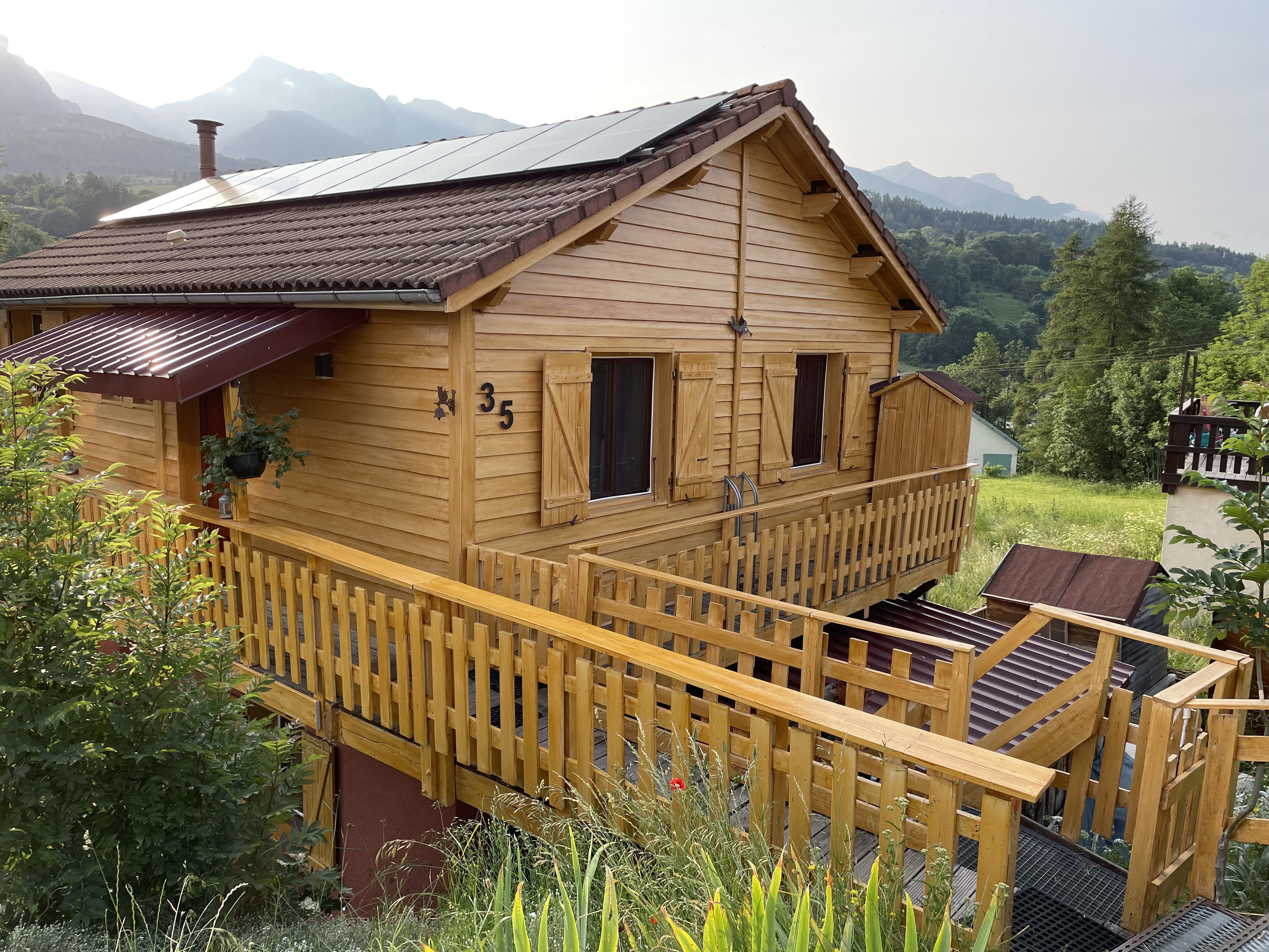 Agnières   chalet T4 amazing view (5 min ski)