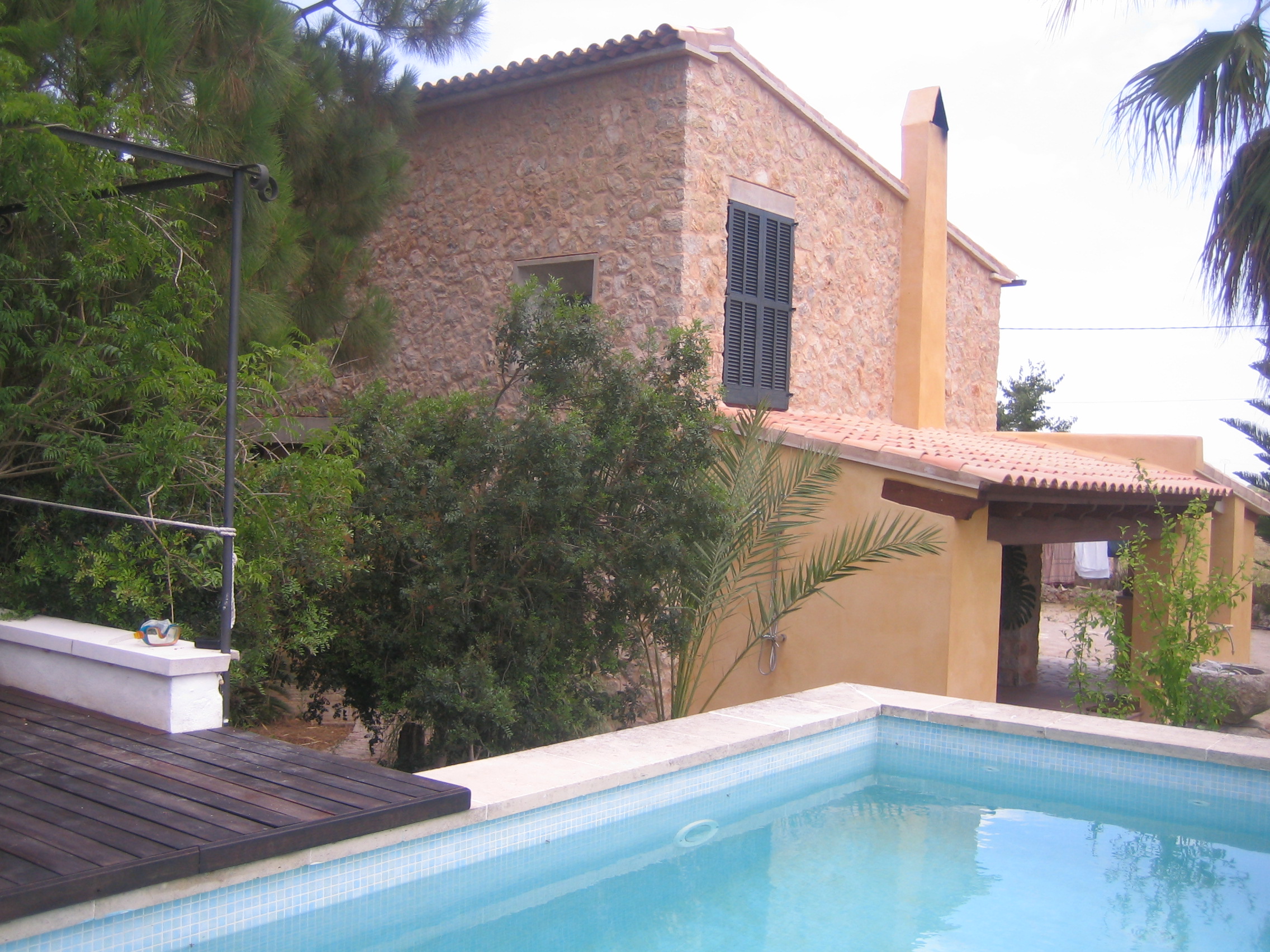 Villa with pool between vineyards in Santa María del Camí, Mallorca