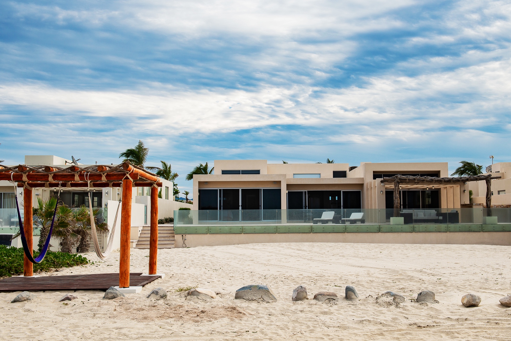 Beautiful Beachfront Home Houses for Rent in La Ribera, Baja