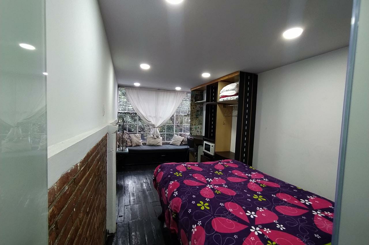Confortable y seguro mini-loft en Coyoacán