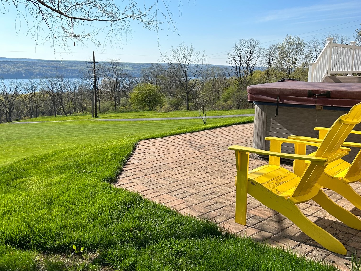 Burdett Home with a View.  Perfect location.