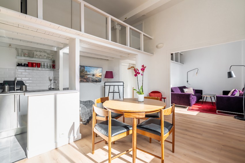 Large sunny loft