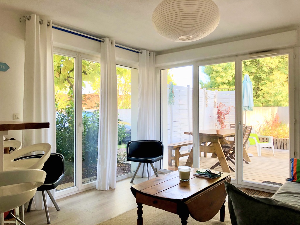 Port of La TesteT2+Big terrace+ Free Pkg