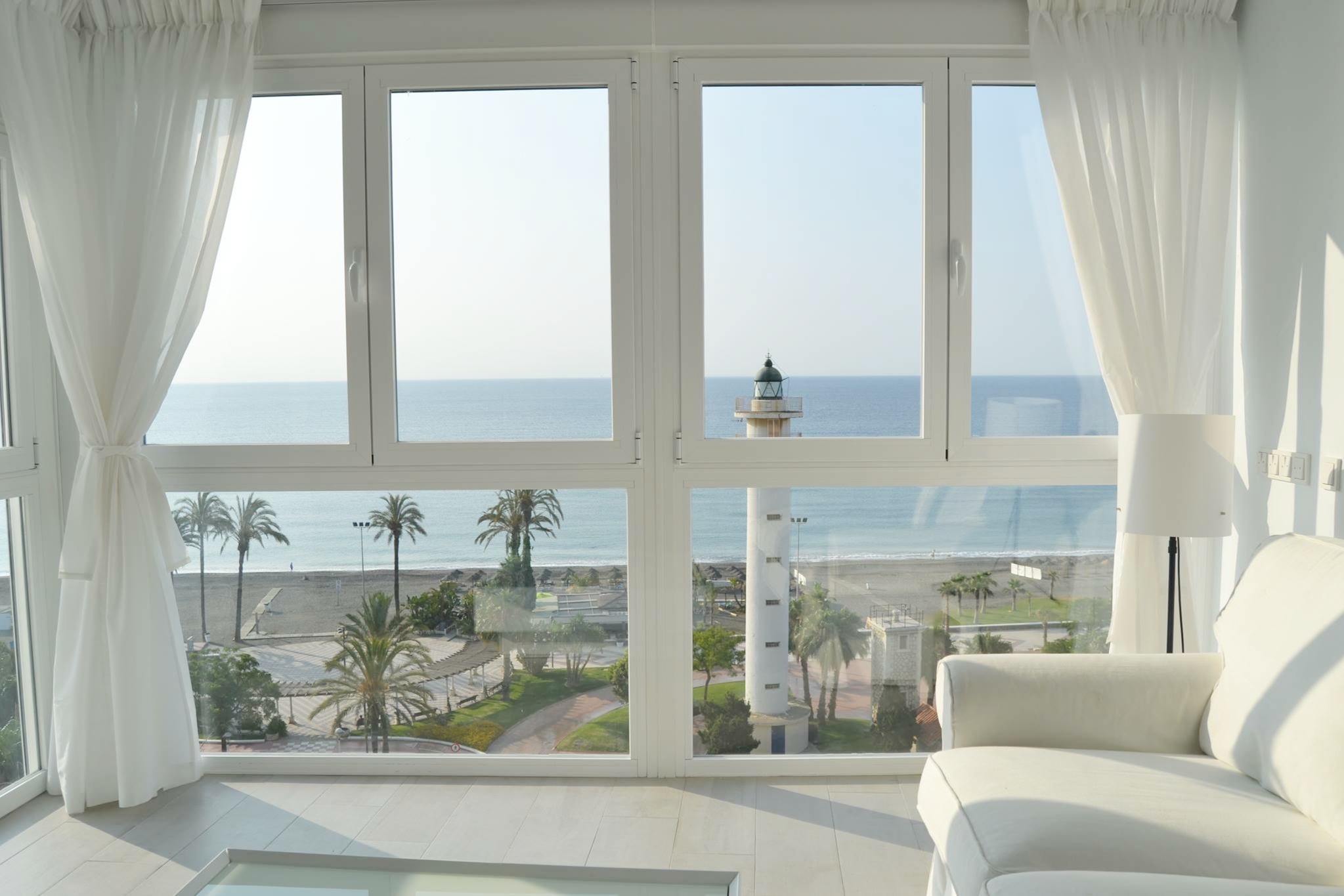 Close to the beach. Top Views of Torre Del Mar