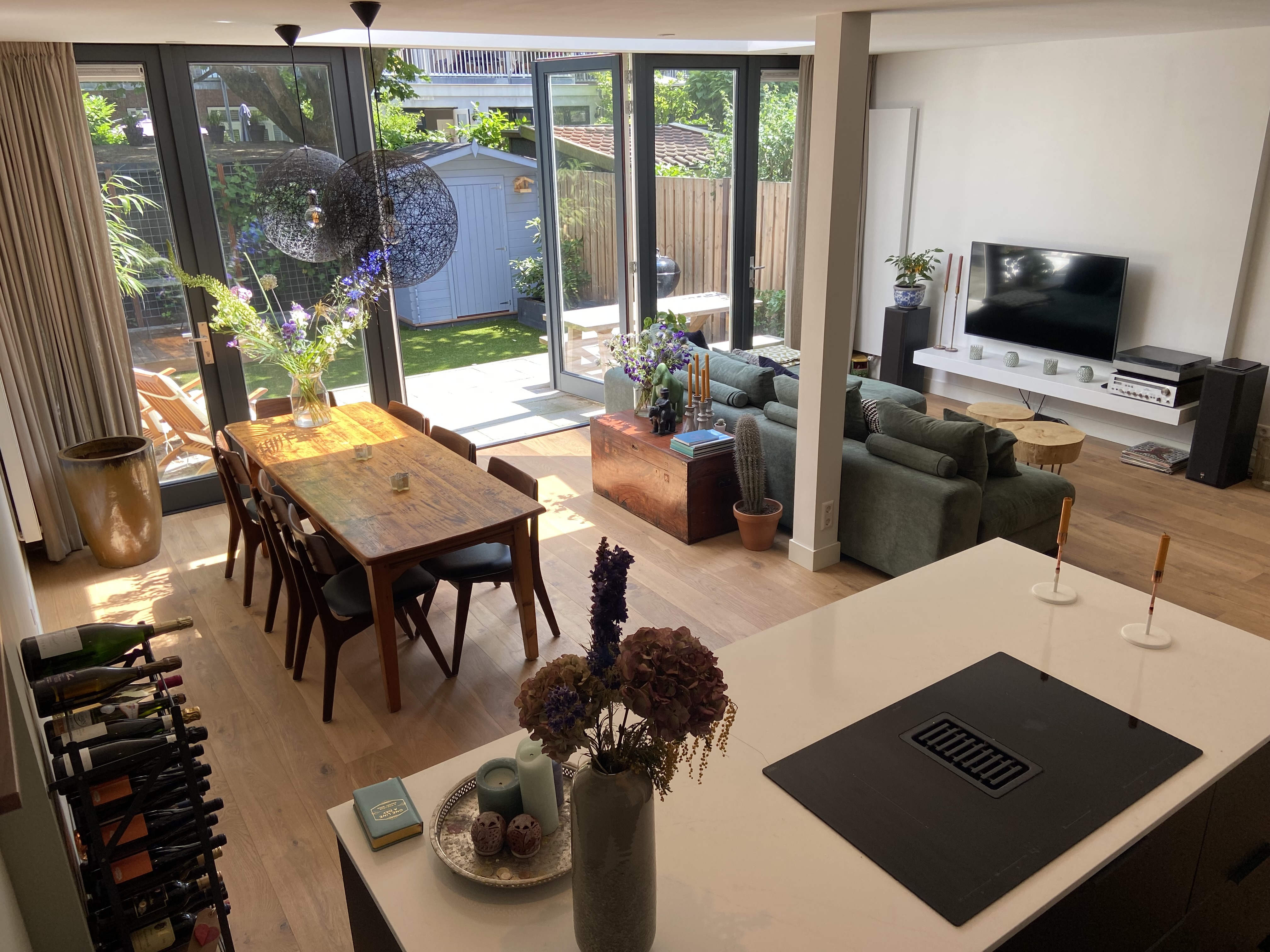 Well located, spacious apartment with garden โ Amsterdam stay