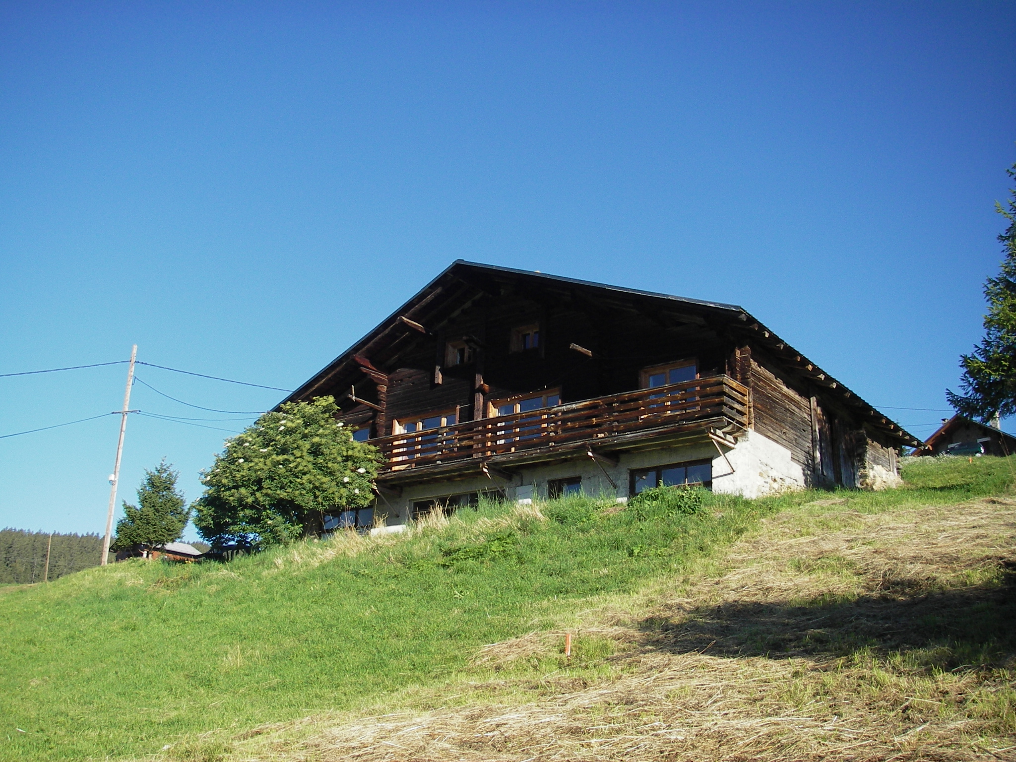 Vast Chalet near Col de Saisies, overlooking Mt Blanc