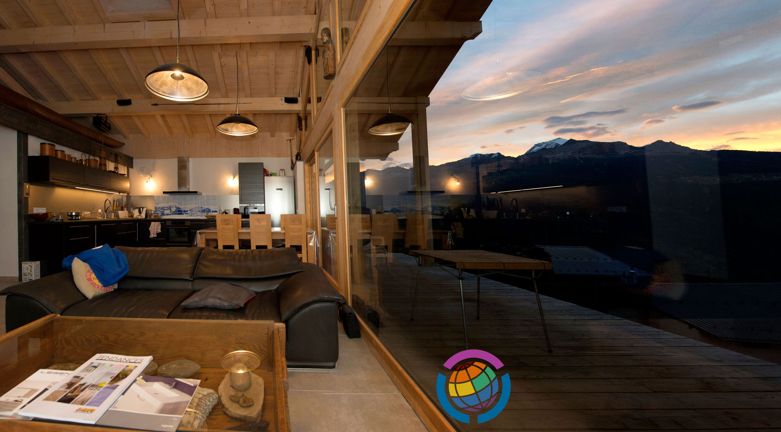 La Case à Kio, B&B, facing Les Arcs / La Plagne